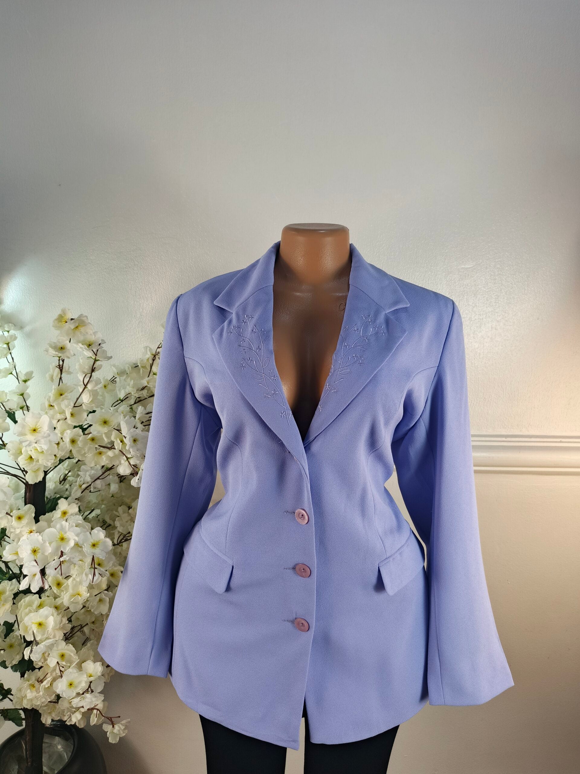 BONMARCHE UK SIZE 14 [LENGTH 31 INCHES, MAUVE] image 0