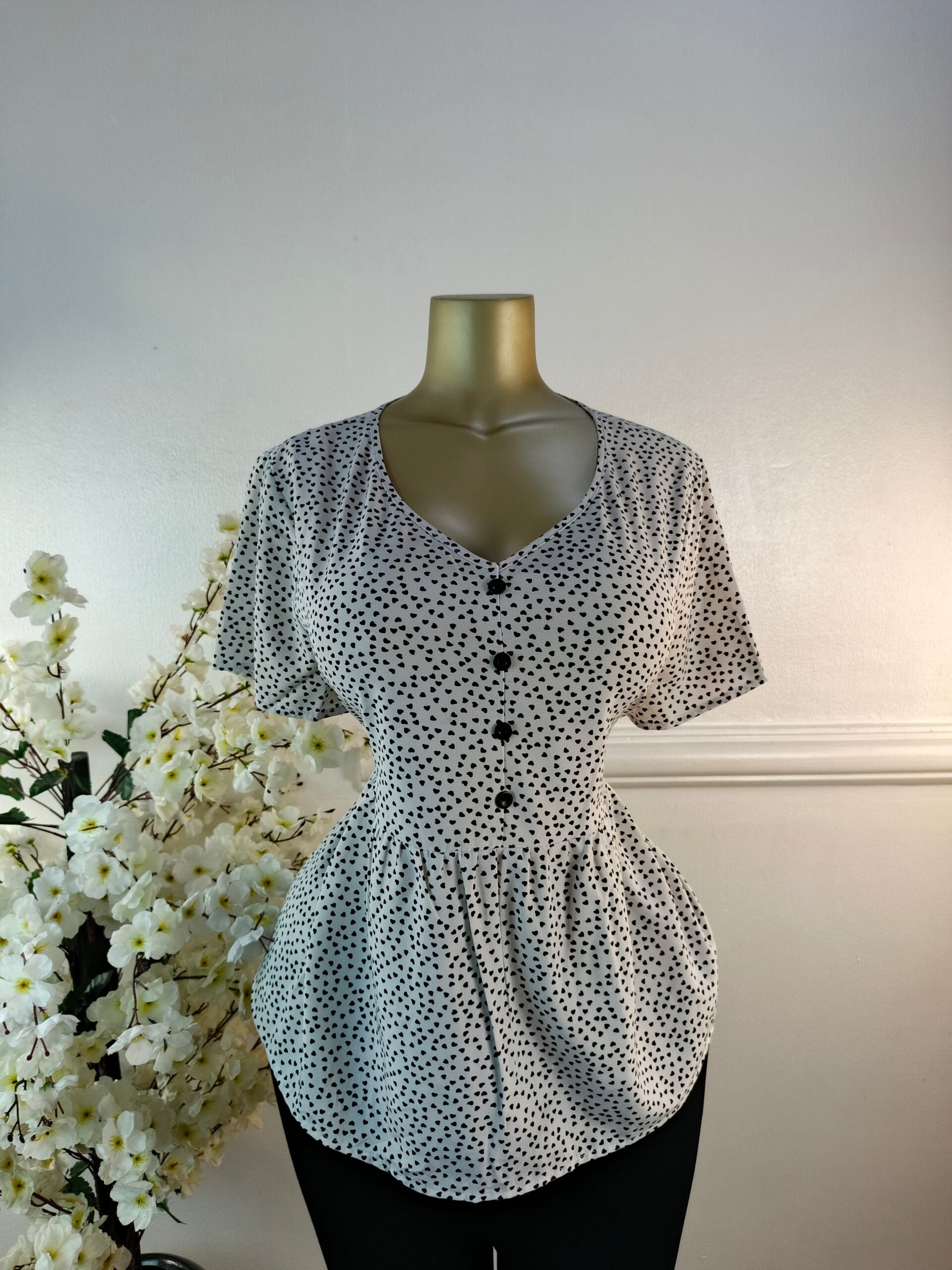 SHEIN UK SIZE 18 [WHITE] image 0