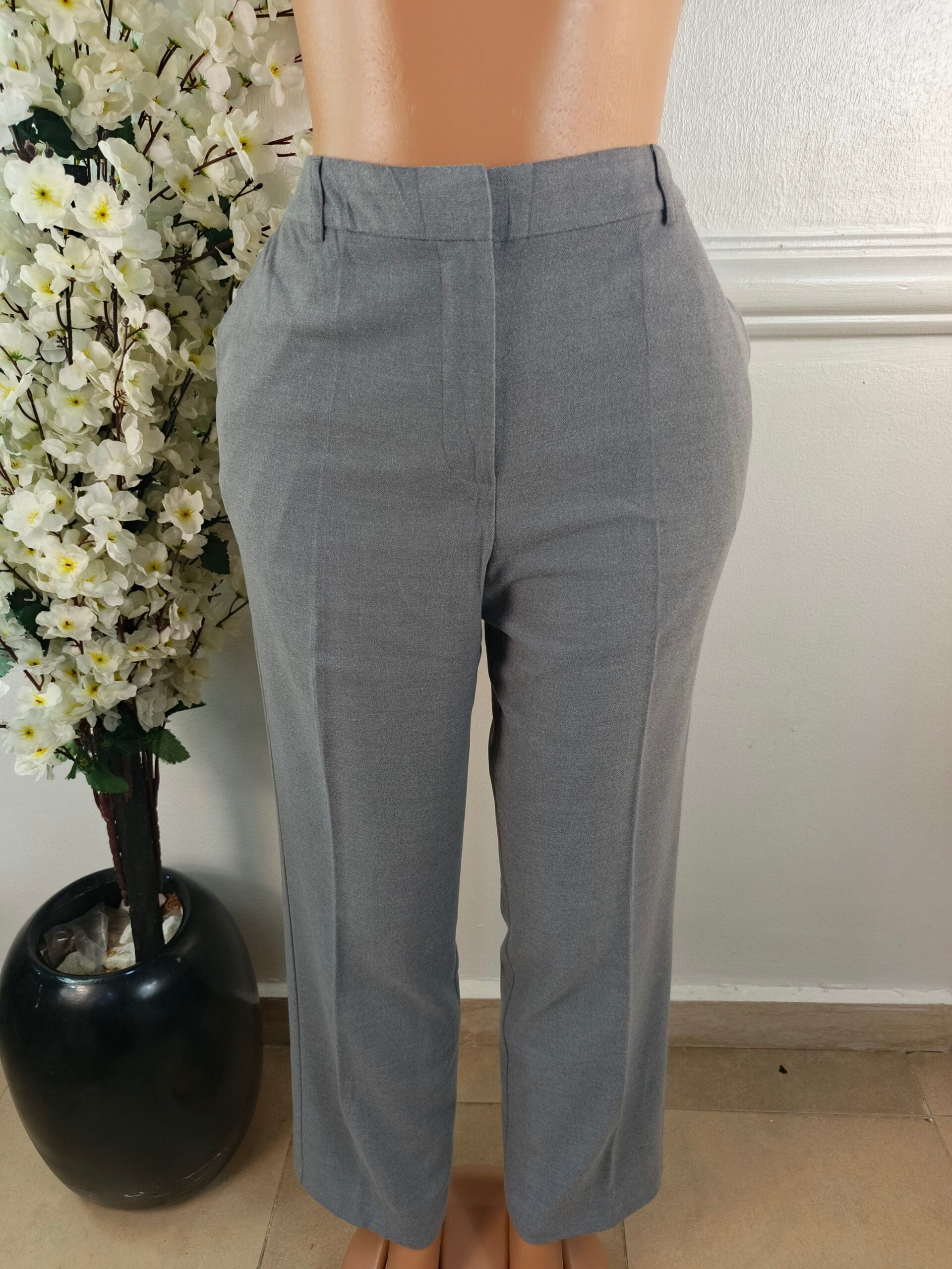 NEW LOOK UK SIZE 14 [LENGTH 41 INCHES, GREY] image 0