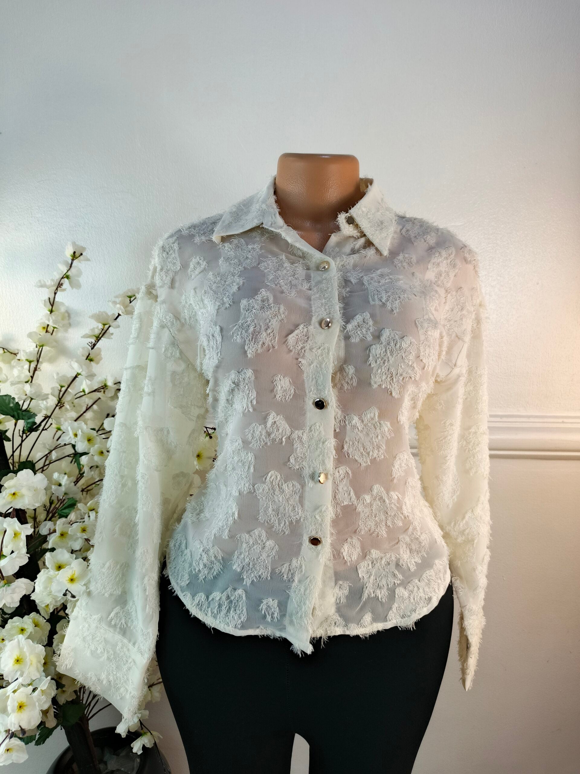 TOP UK SIZE 14 [WHITE] image 0