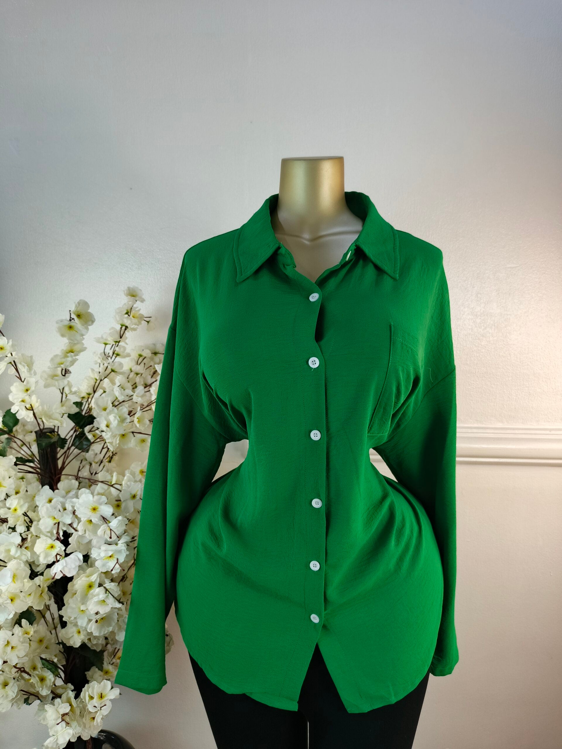 SHEIN UK SIZE 20 [GREEN] image 0