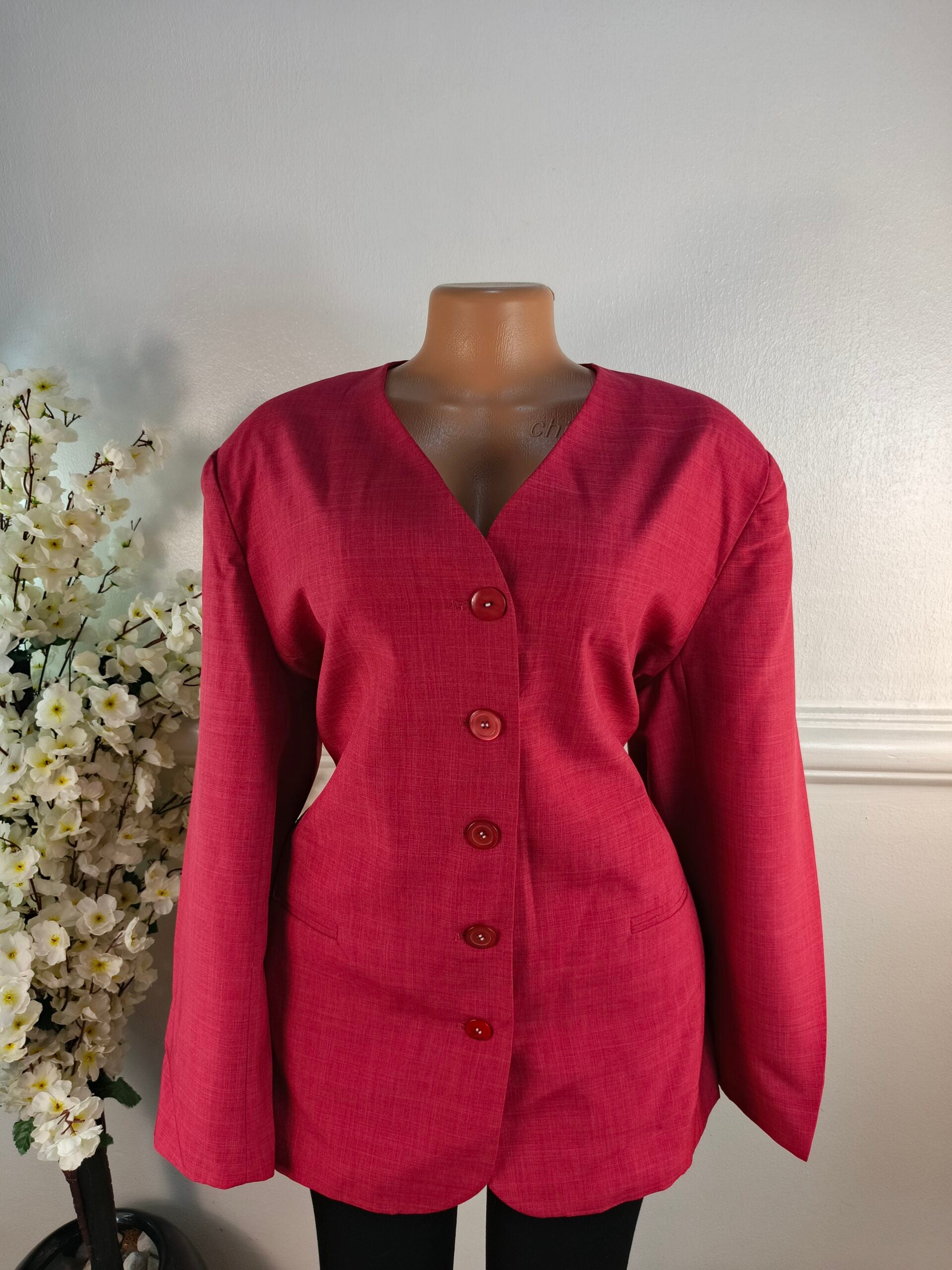GEORGE UK SIZE 18 [LENGHT 31 INCHES, WINE] image 0