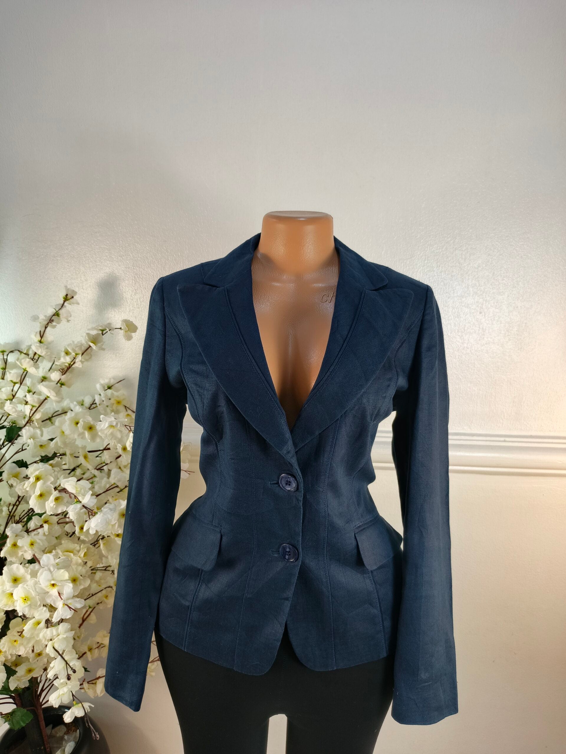 PLANET UK SIZE 12 [LENGTH 25 INCHES, NAVY BLUE] image 0