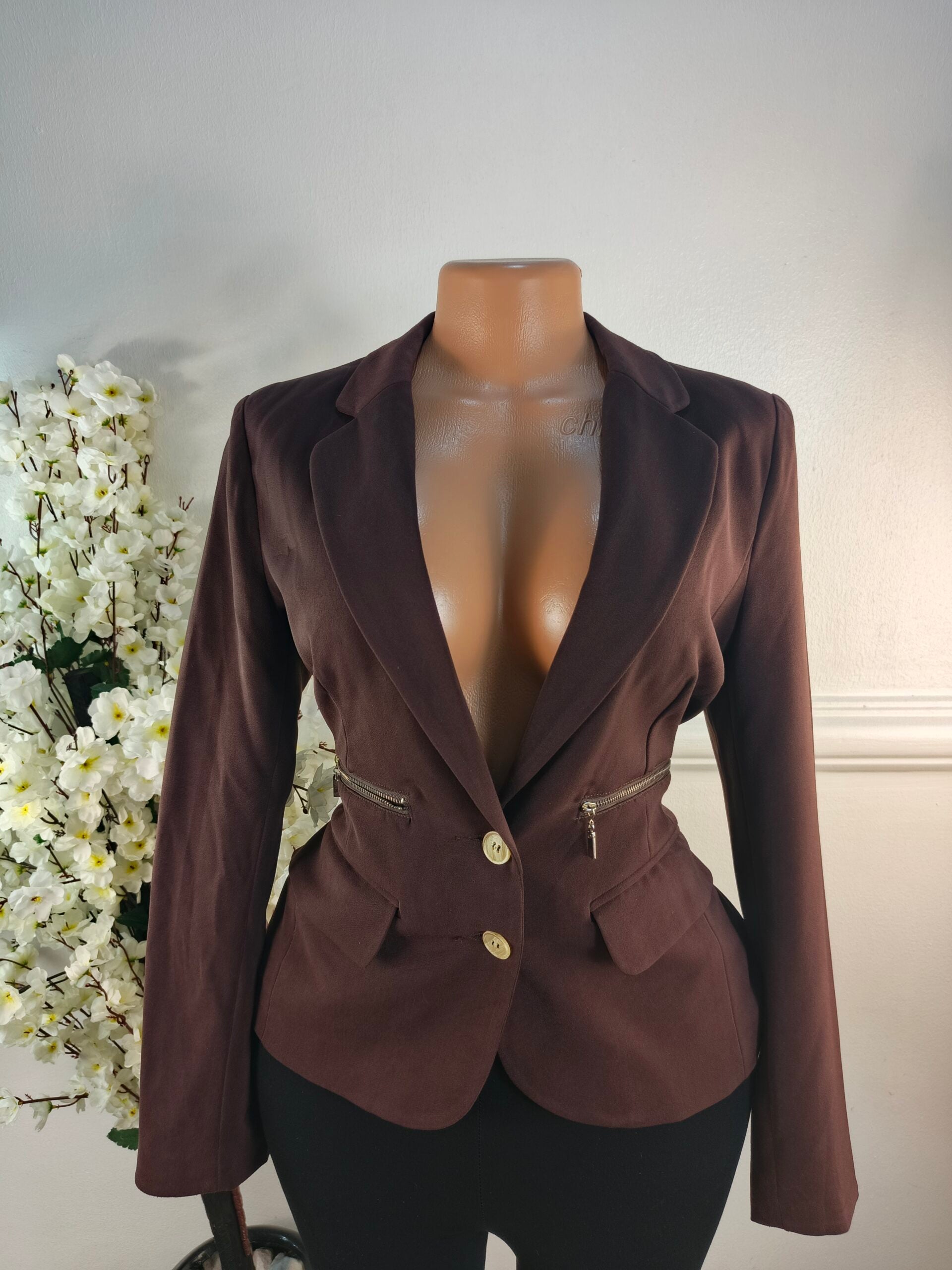 THE BAY FLOWER UK SIZE 12 [LENGHT 23 INCHES, BROWN] image 0