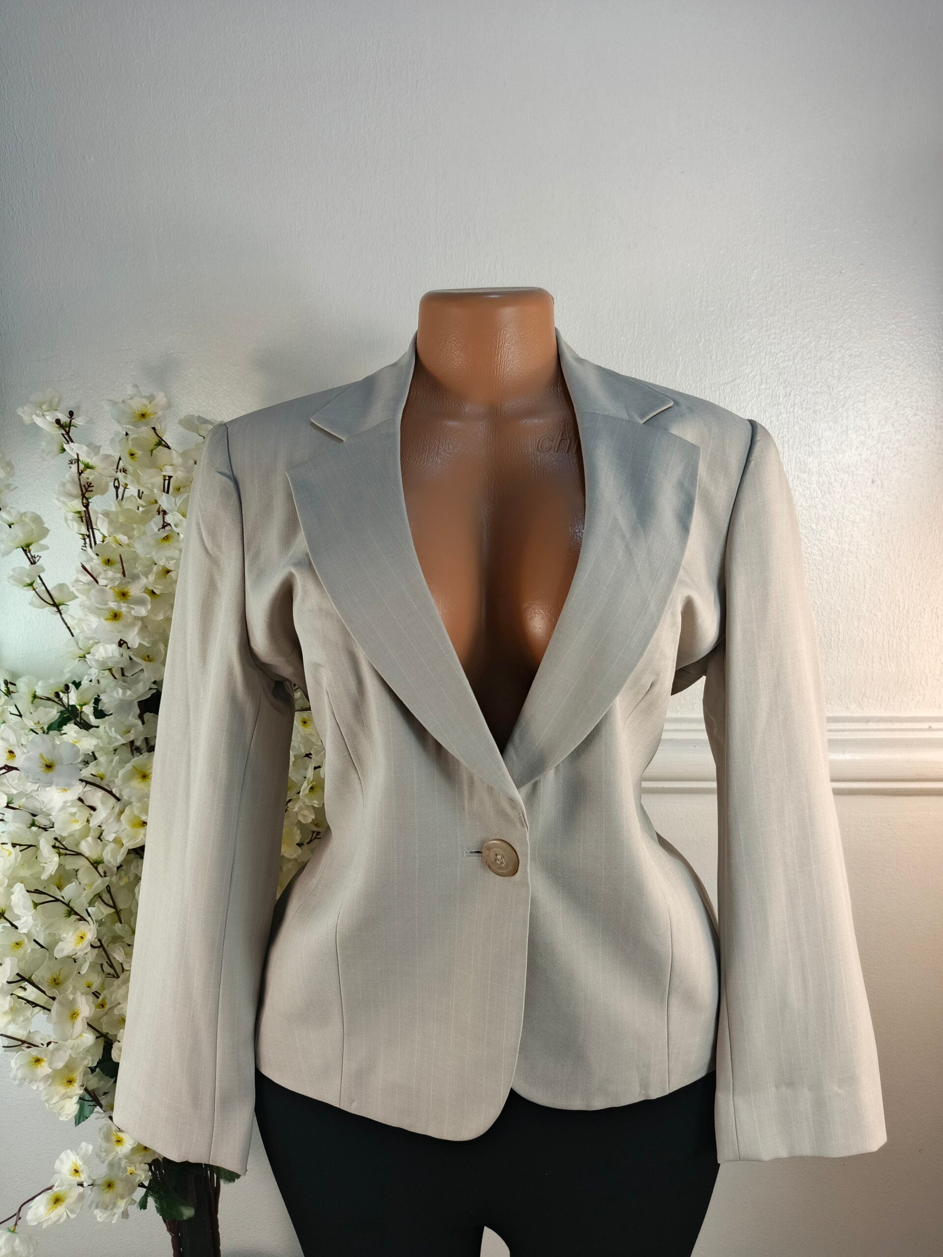 GEORGE ESSENTIALS UK SIZE 12 [LENGTH 25 INCHES, CREAM] image 0