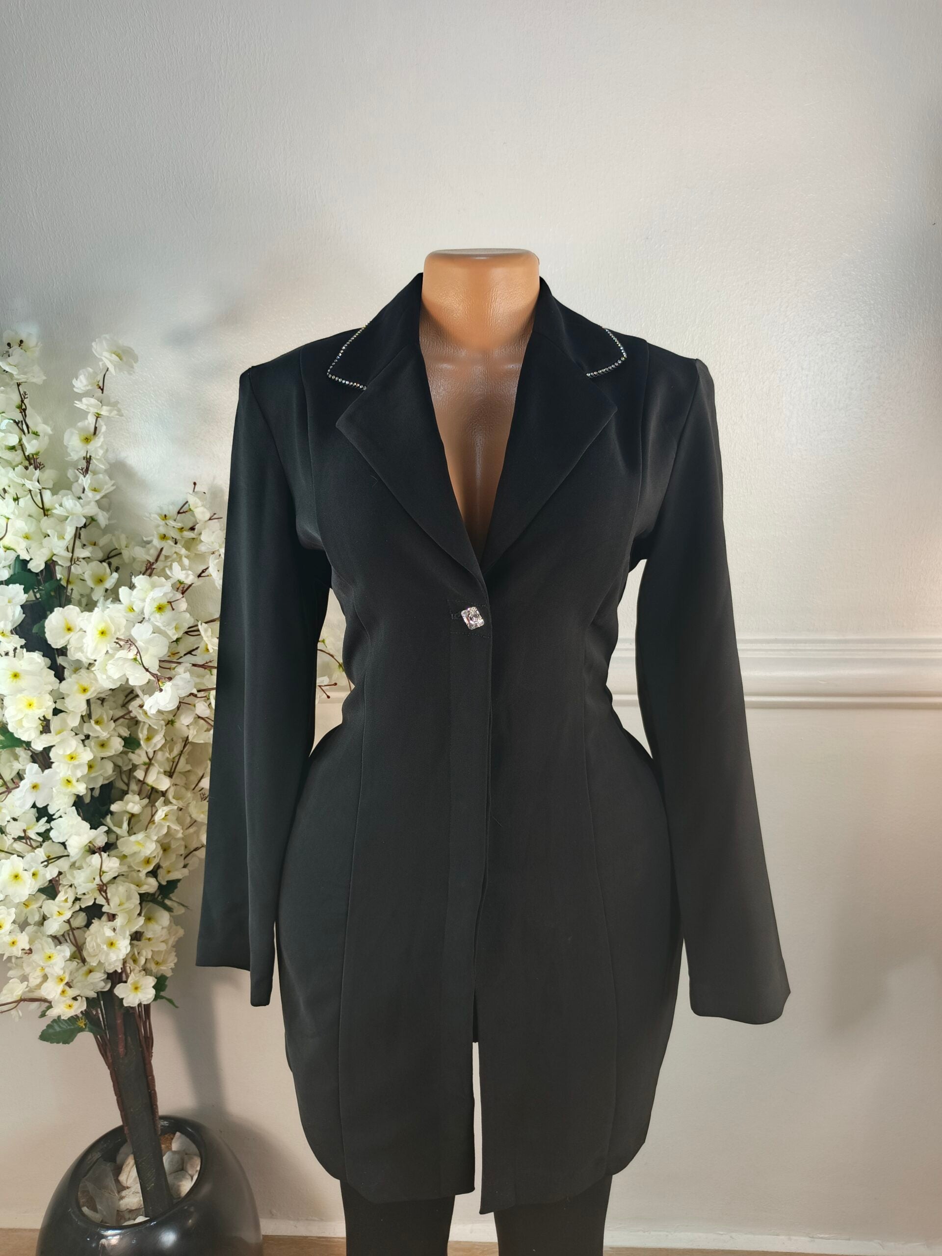 ROMAN UK SIZE 10 [LENGHT 36 INCHES, BLACK] image 0