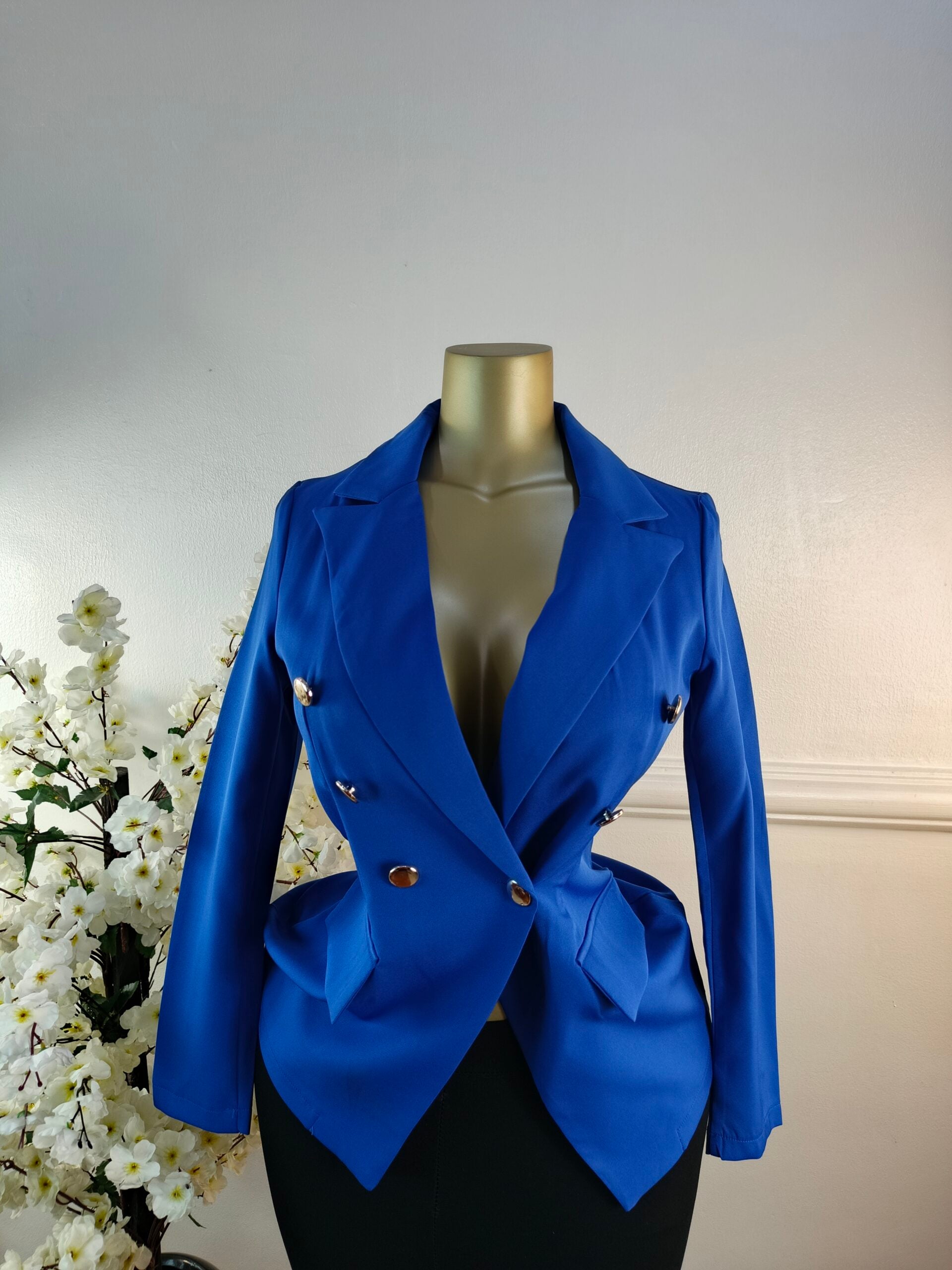 SHEIN UK SIZE 6 [LENGTH 26 INCHES, BLUE] image 0