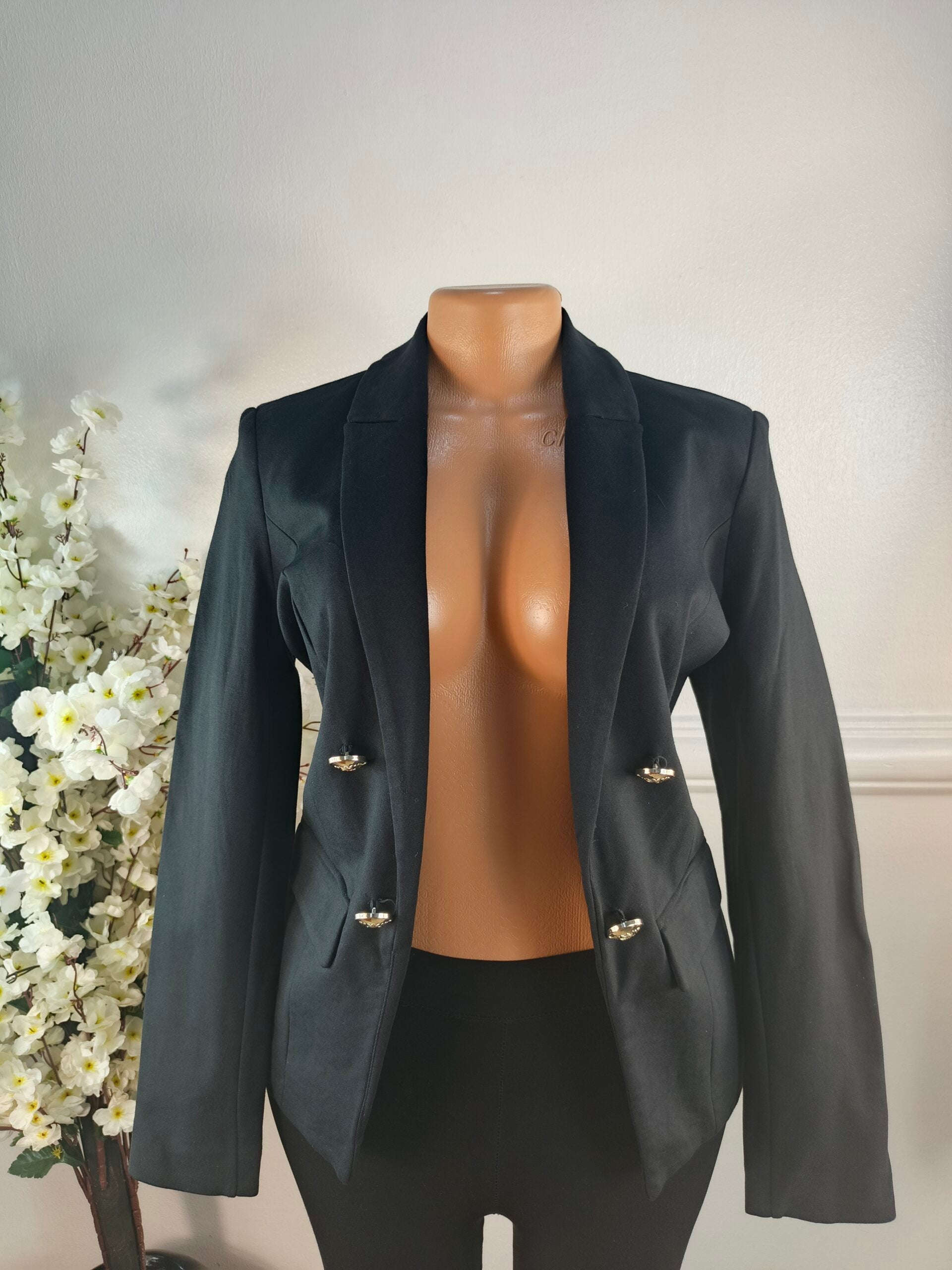 RIVER ISLAND UK SIZE 10 [LENGHT 26 INCHES, BLACK] image 0