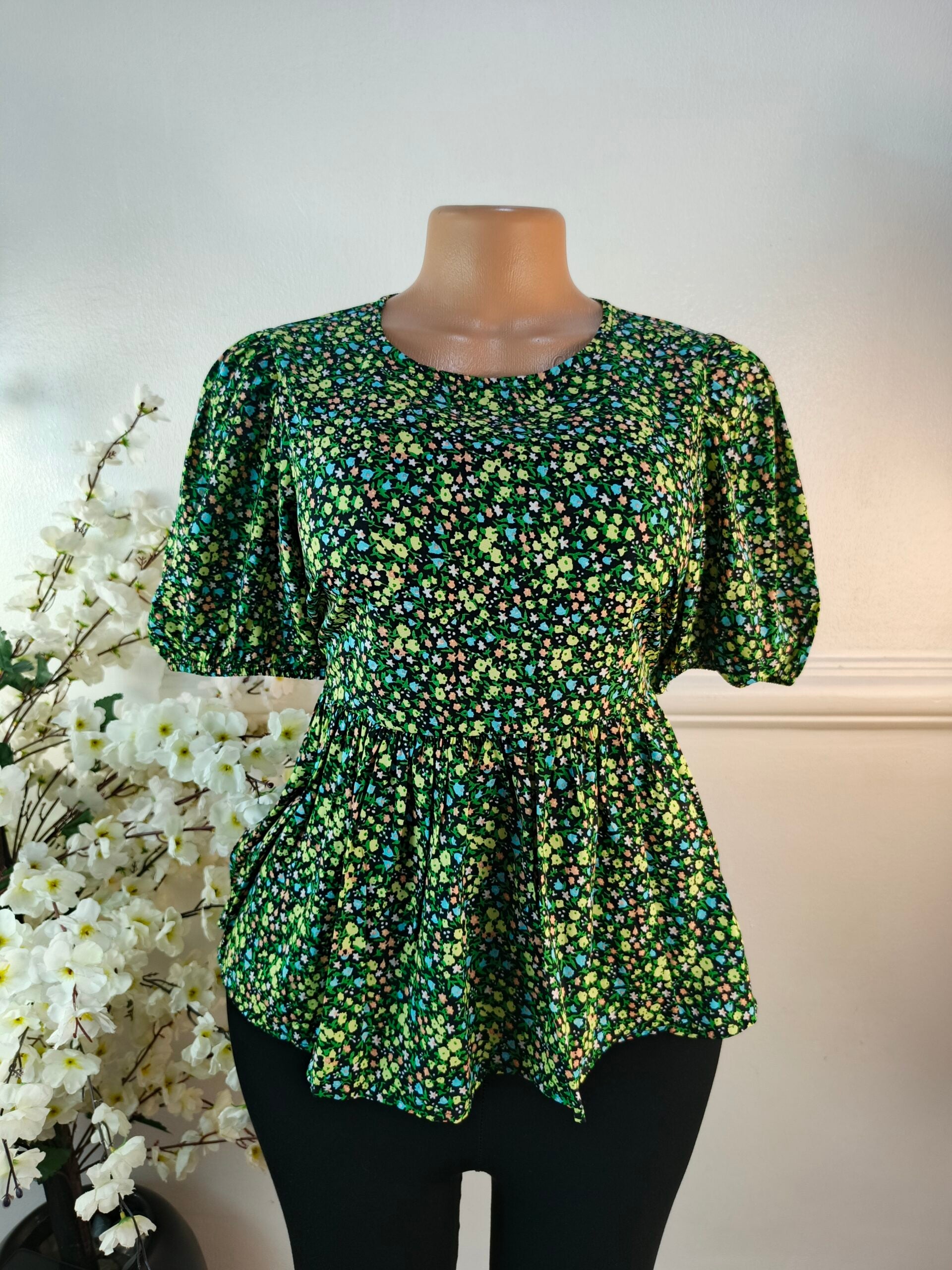 NEW LOOK UK SIZE 8 [FLORAL] image 0
