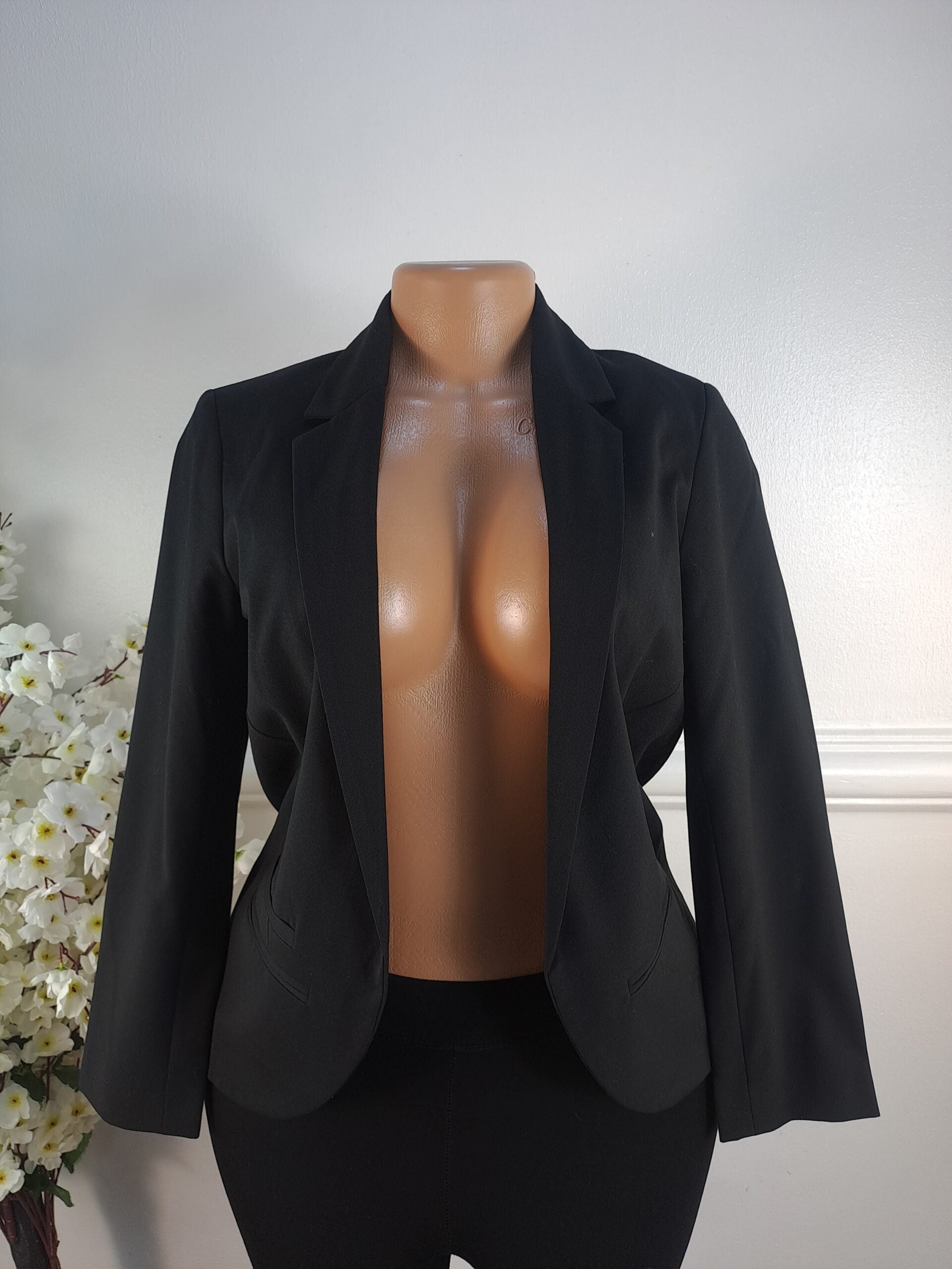 TOPSHOP UK SIZE 8 [LENGHT 23 INCHES, BLACK] image 0