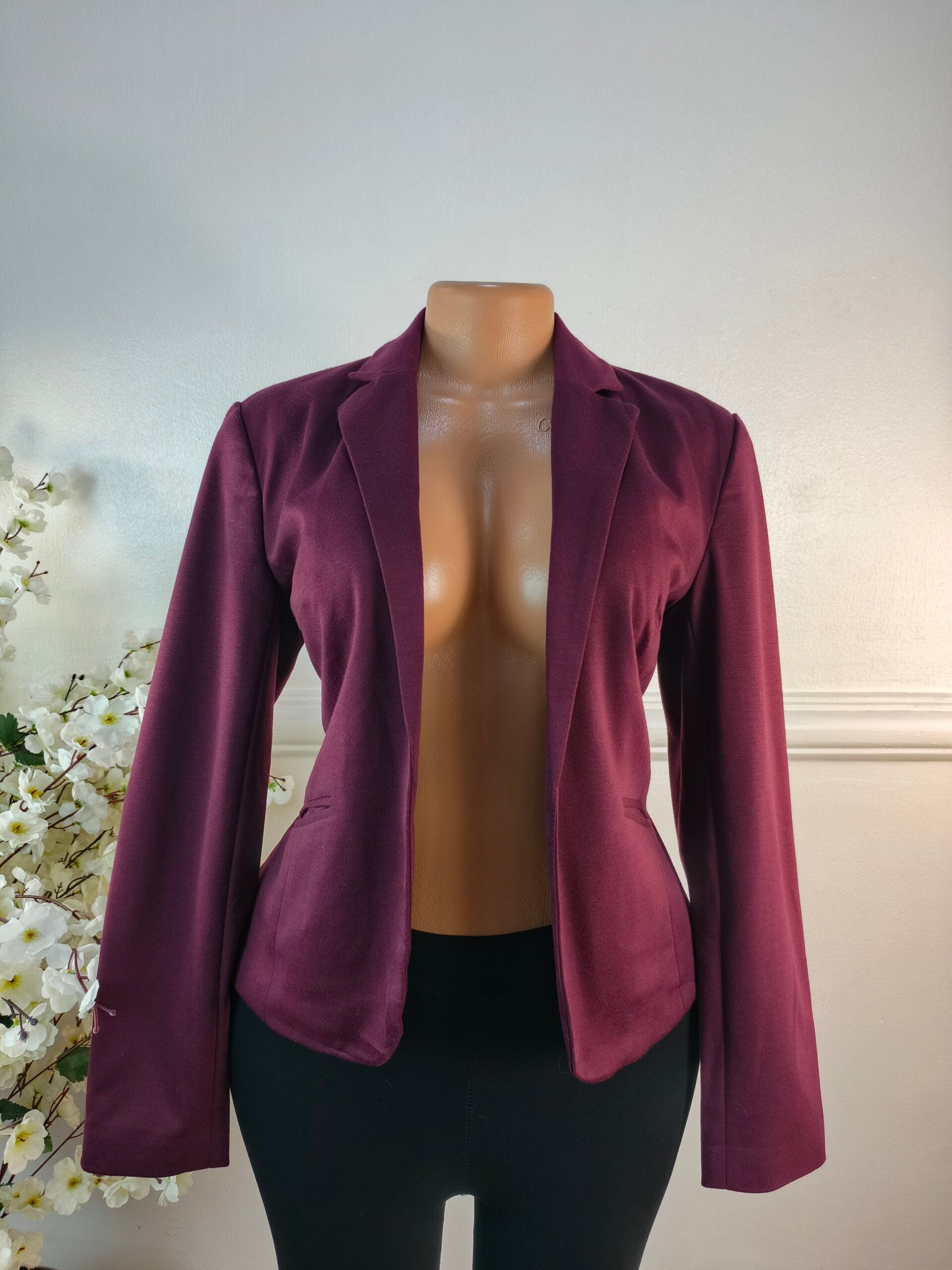 ATMOSPHERE UK SIZE 8 [LENGTH 23 INCHES, WINE] image 0