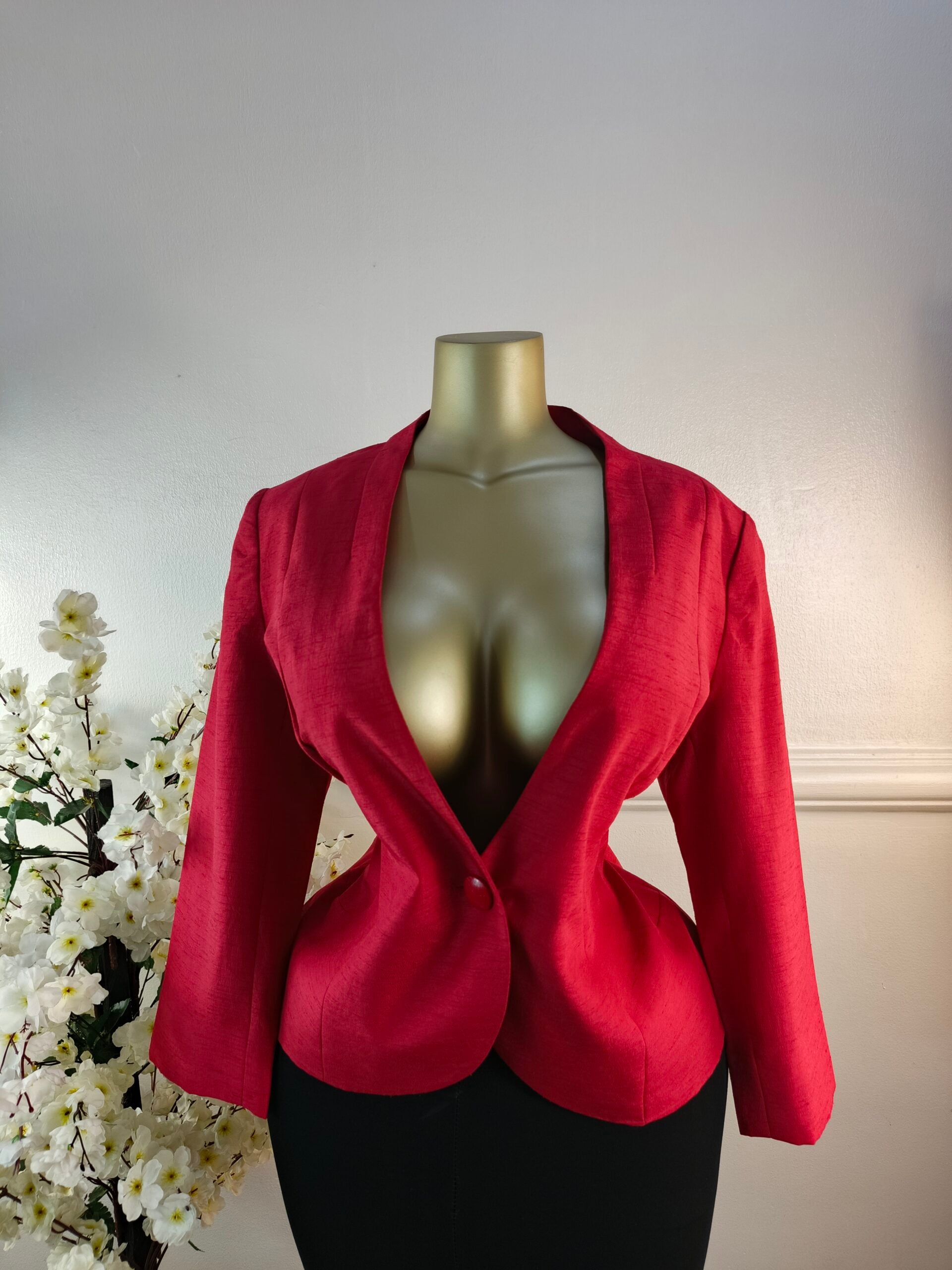 WINDSMOOR UK SIZE 18 [LENGTH 24 INCHES, RED] image 0