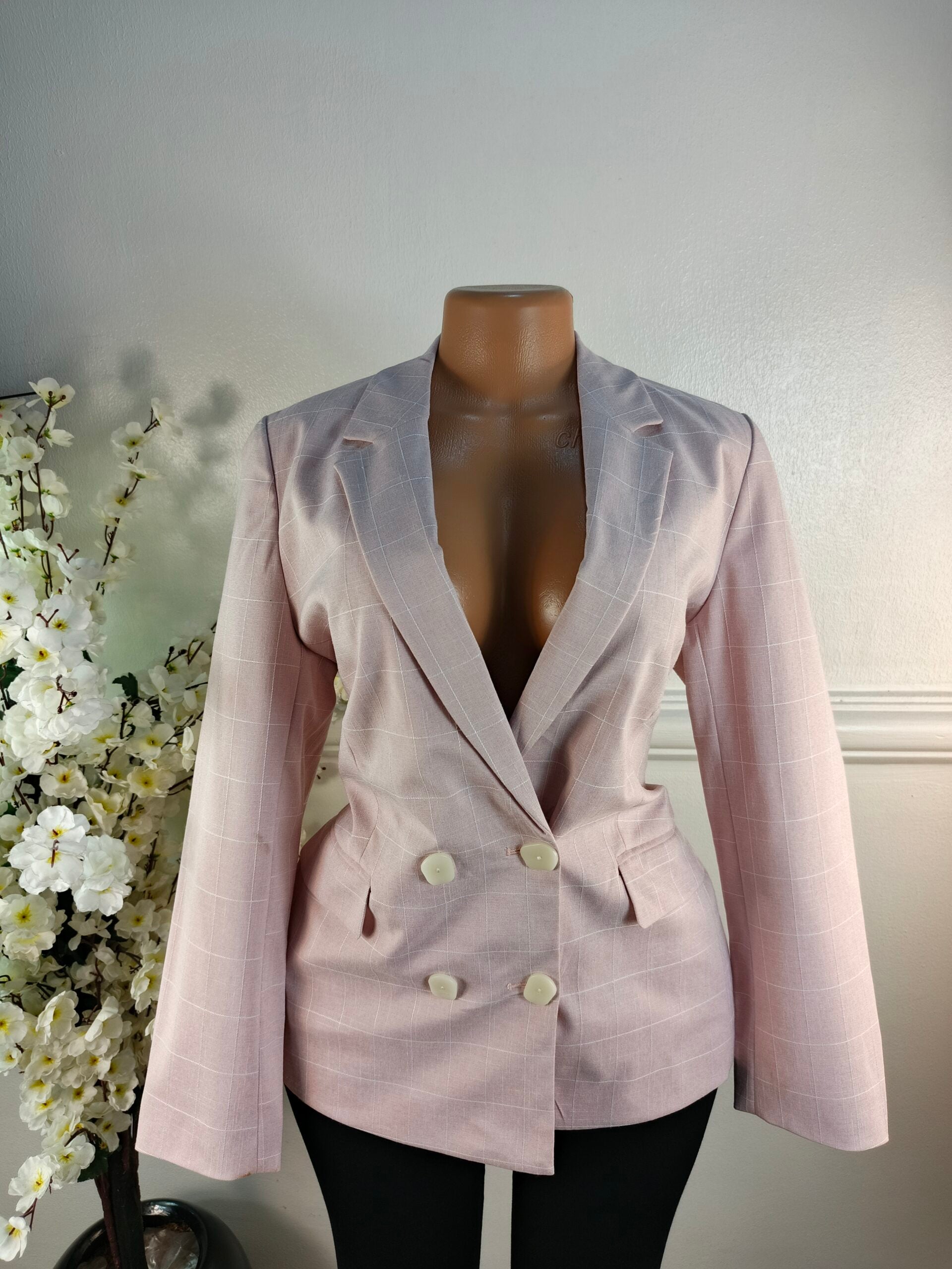 TU WOMAN UK SIZE 12 [LENGTH 27 INCHES, BABY PINK] image 0