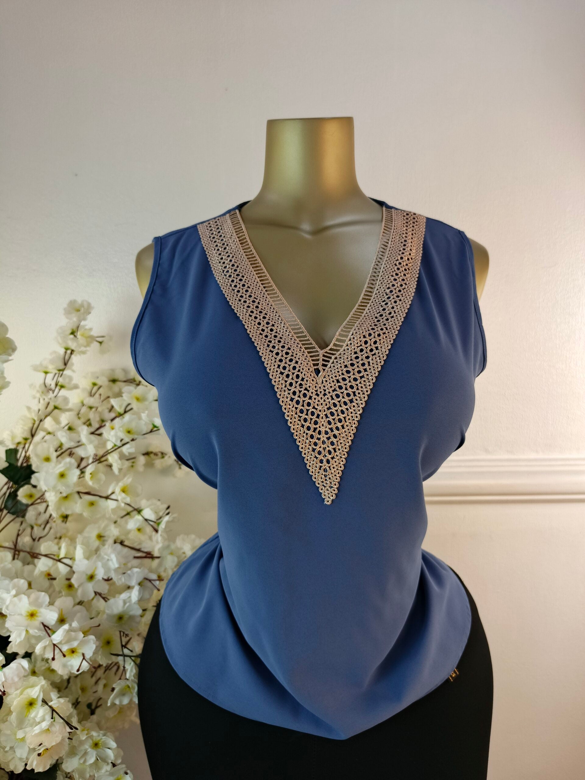 SHEIN UK SIZE 14 [BLUE] image 0