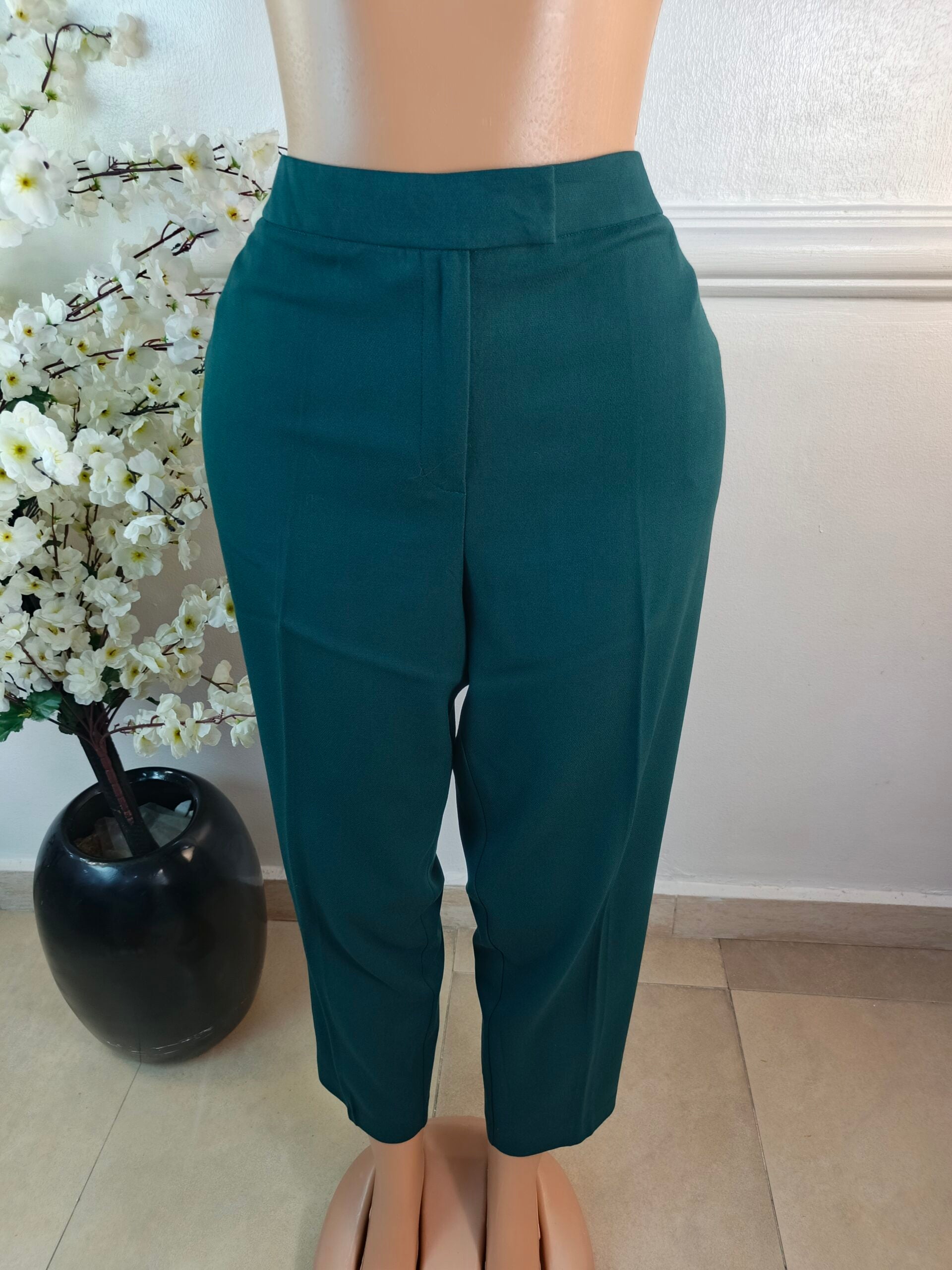 M&amp;S COLLECTION UK SIZE 22 [LENGTH 39 INCHES, GREEN] image 0