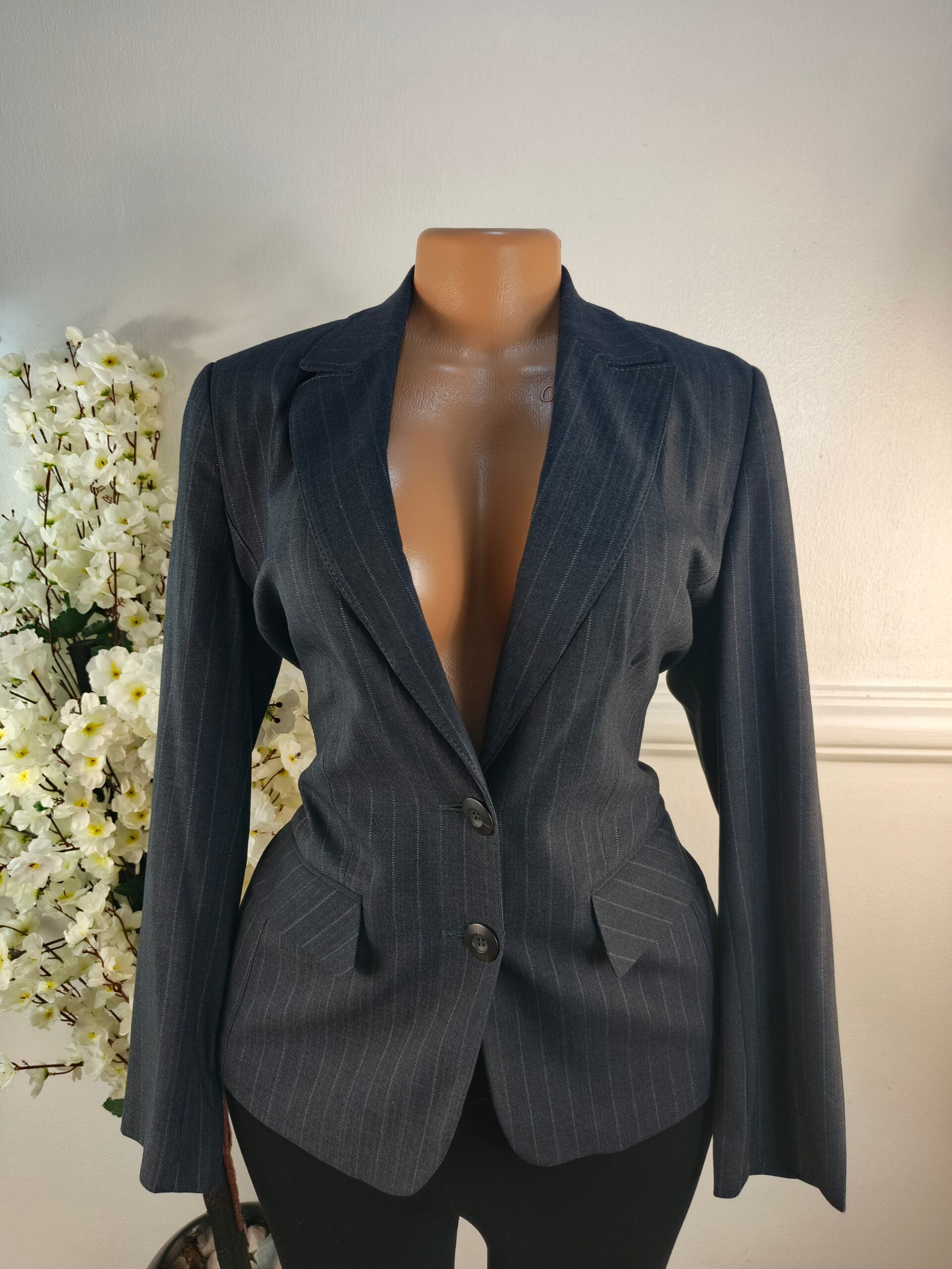 PETITE UK SIZE 12 [LENGHT 26 INCHES, GREY] image 0