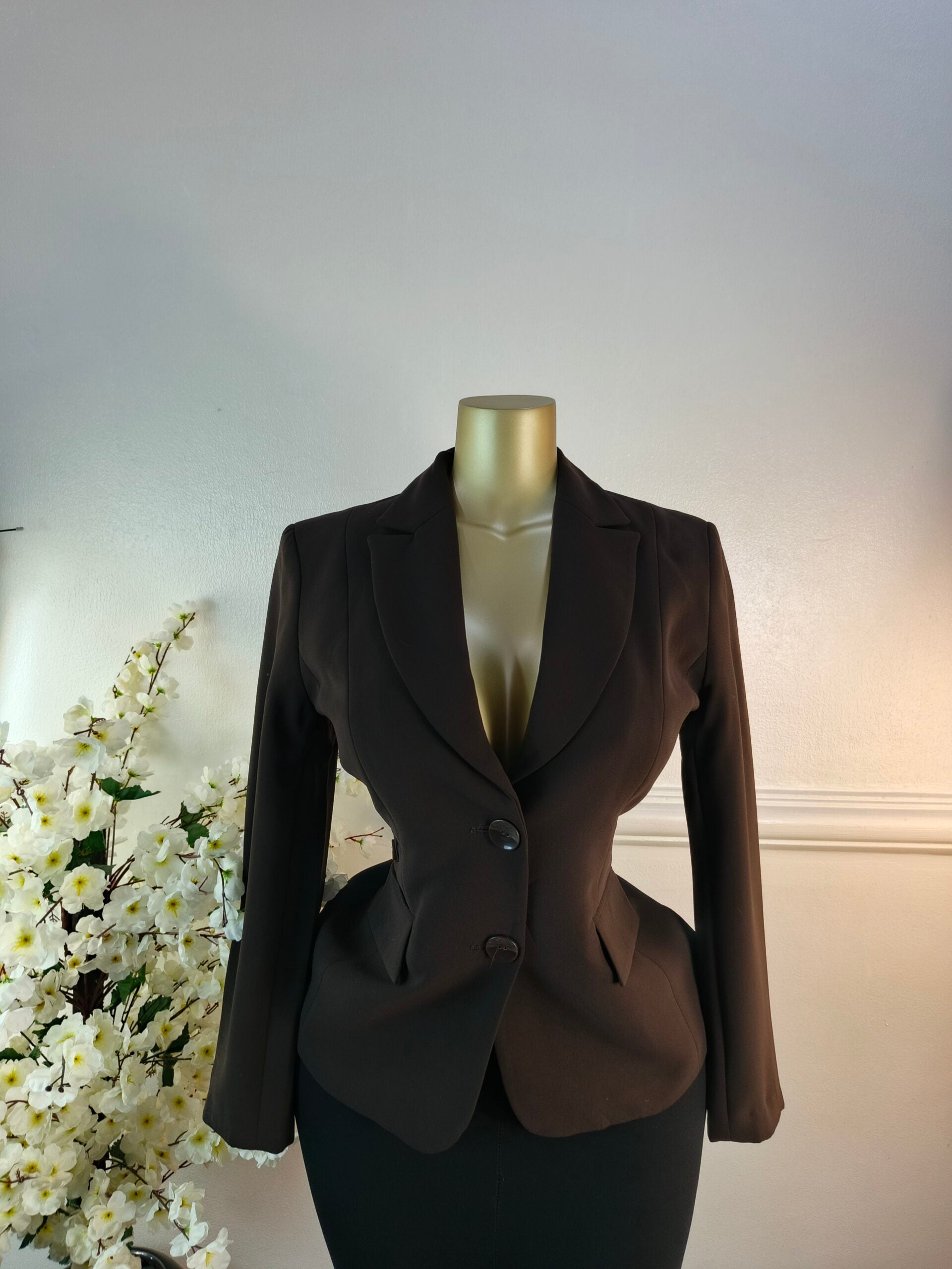 BUSY UK SIZE 10 [LENGTH 25 INCHES, DEEP BROWN] image 0