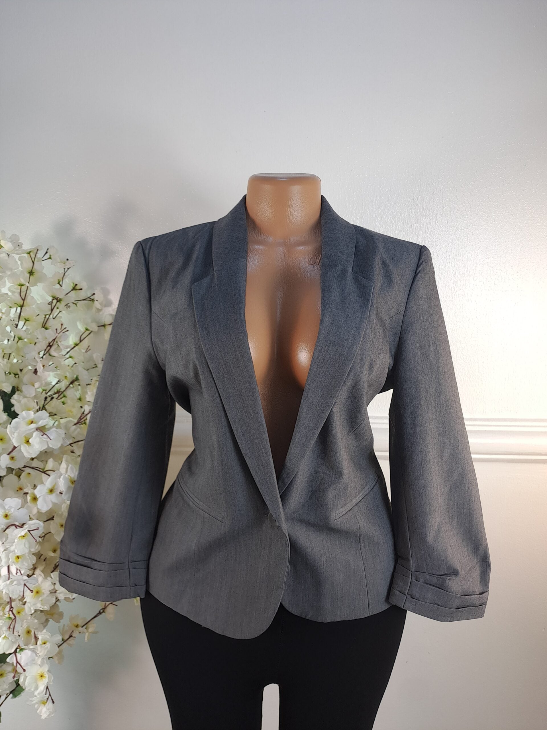 ATMOSPHERE UK SIZE 12 [LENGTH 25 INCHES, GREY] image 0