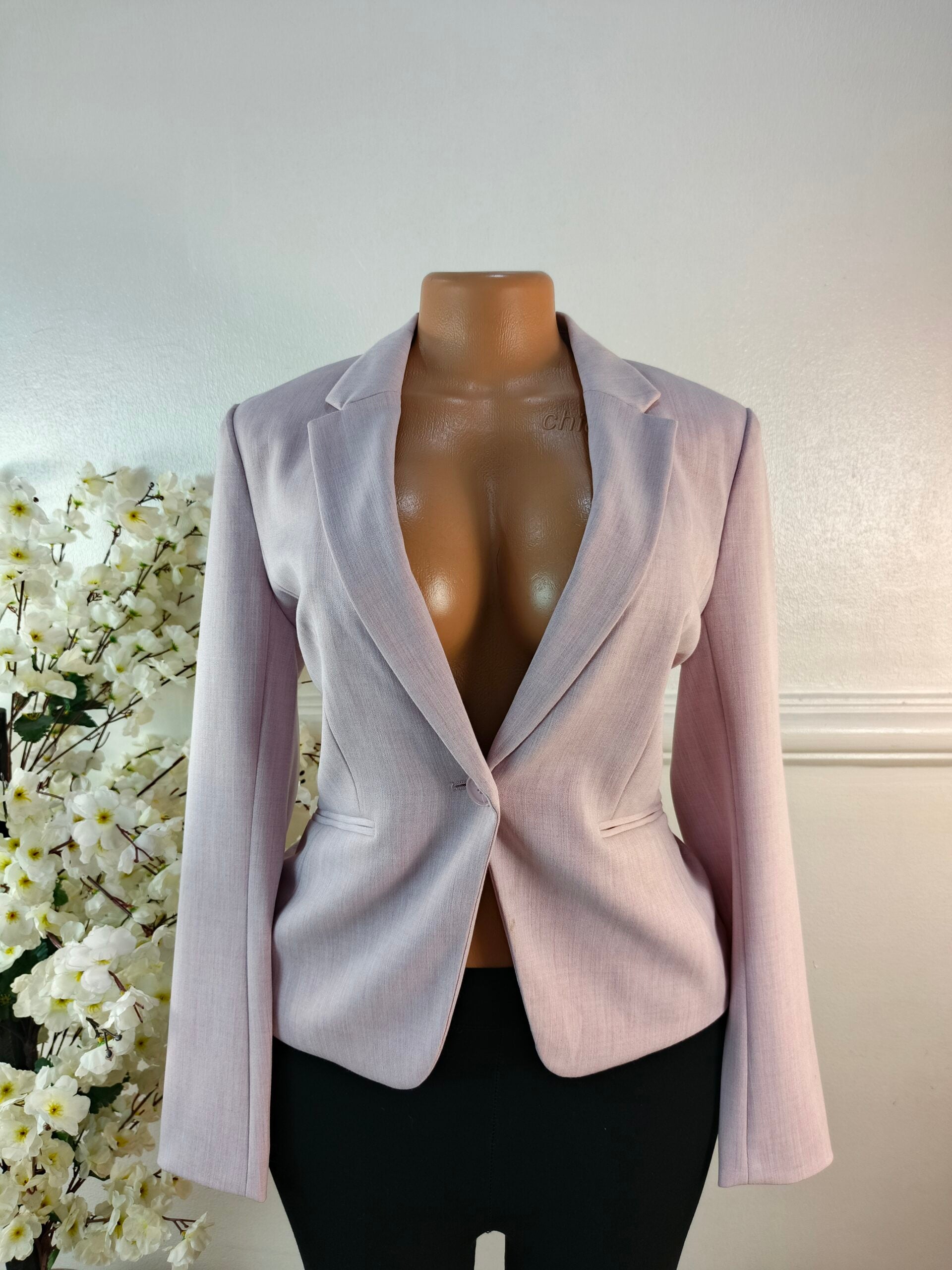 H&amp;M UK SIZE 8 [LENGTH 24 INCHES, PEACH] image 0