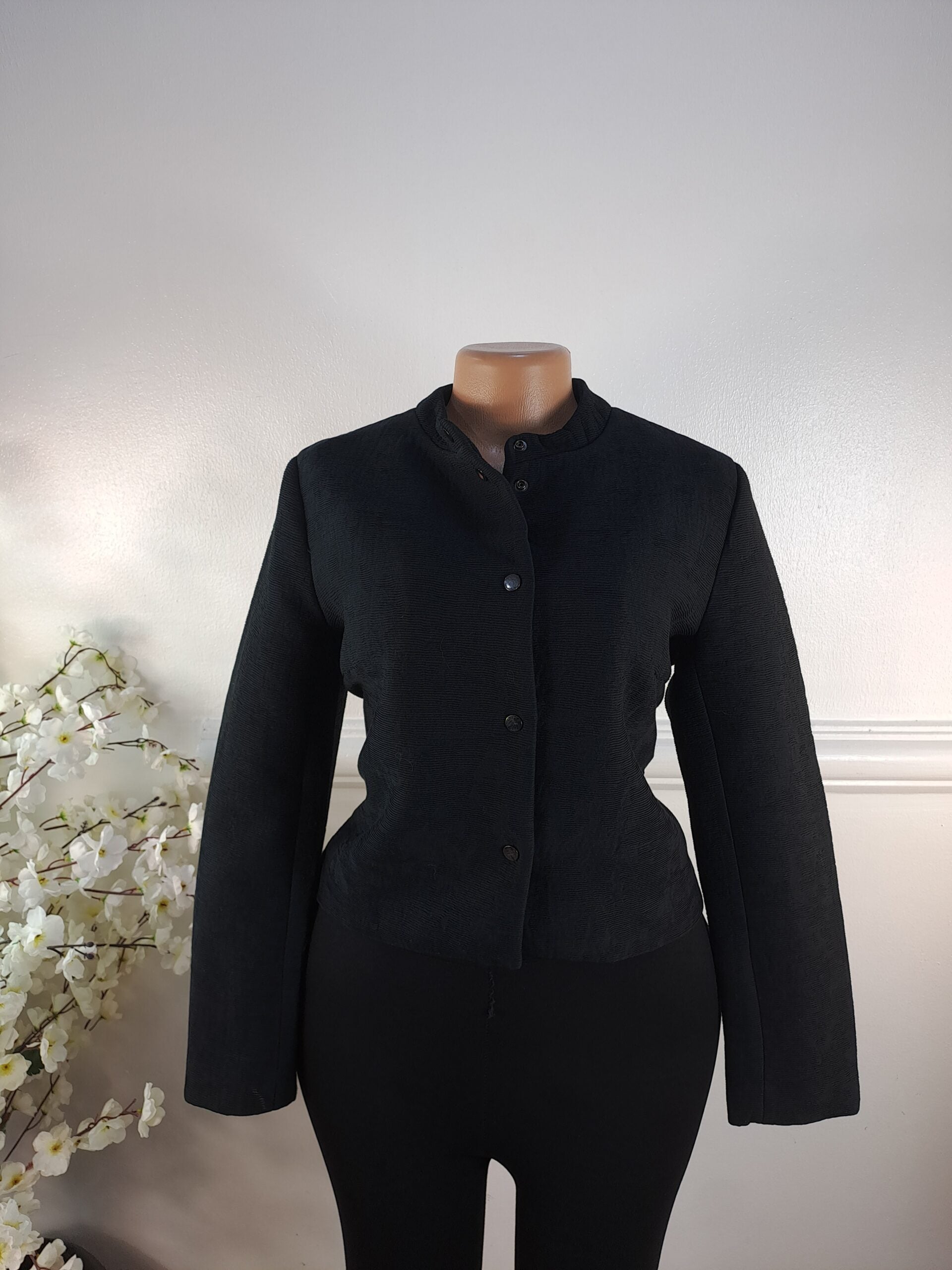 H&amp;M UK SIZE 12 [LENGTH 20 INCHES, BLACK] image 0
