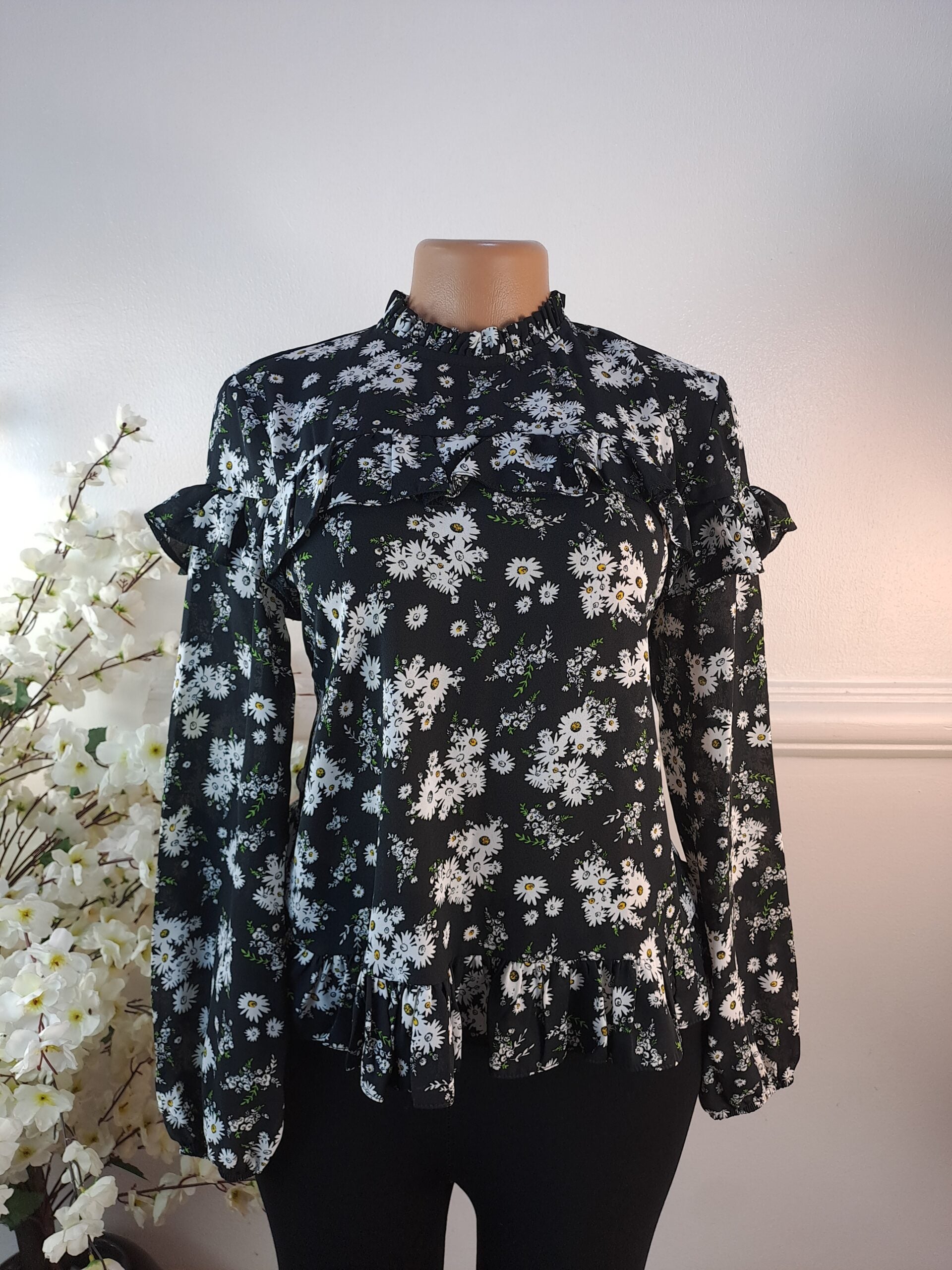 SHEIN UK SIZE 12 [BLACK] image 0