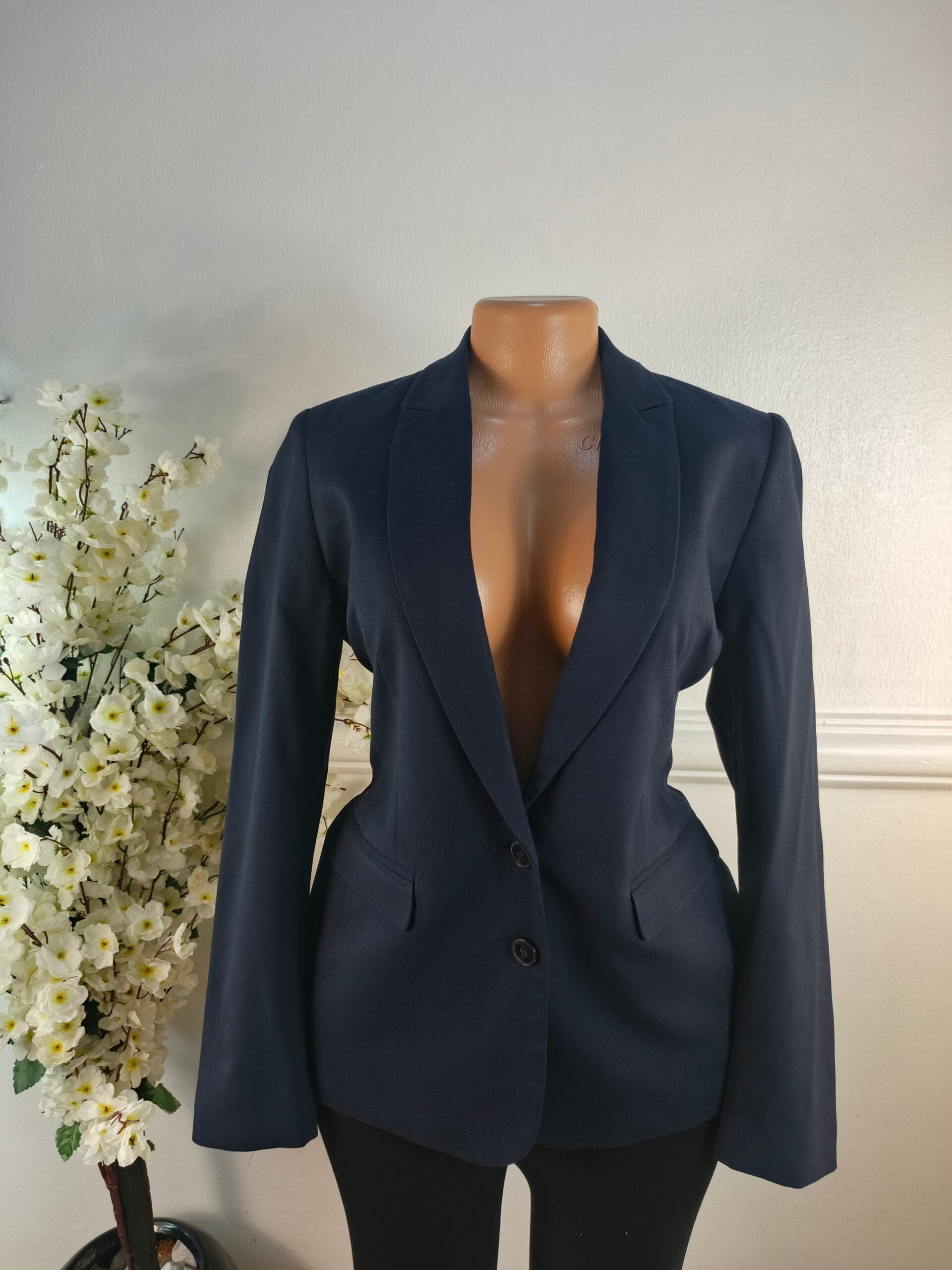 NEXT TAILORING UK SIZE 10 [LENGHT 27 INCHES, NAVY BLUE] image 0
