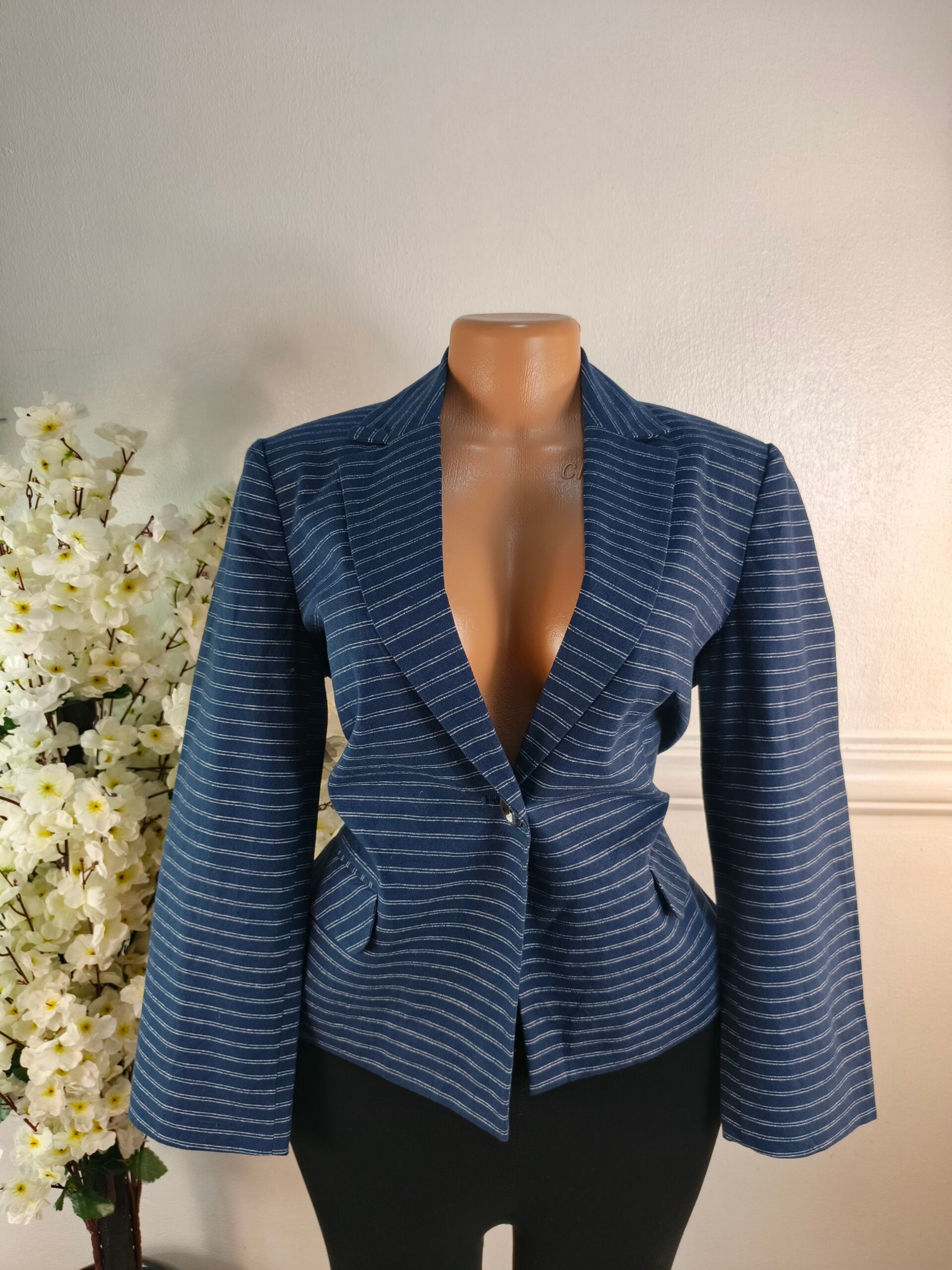 TU UK SIZE 12 [LENGTH 25 INCHES, NAVY BLUE] image 0
