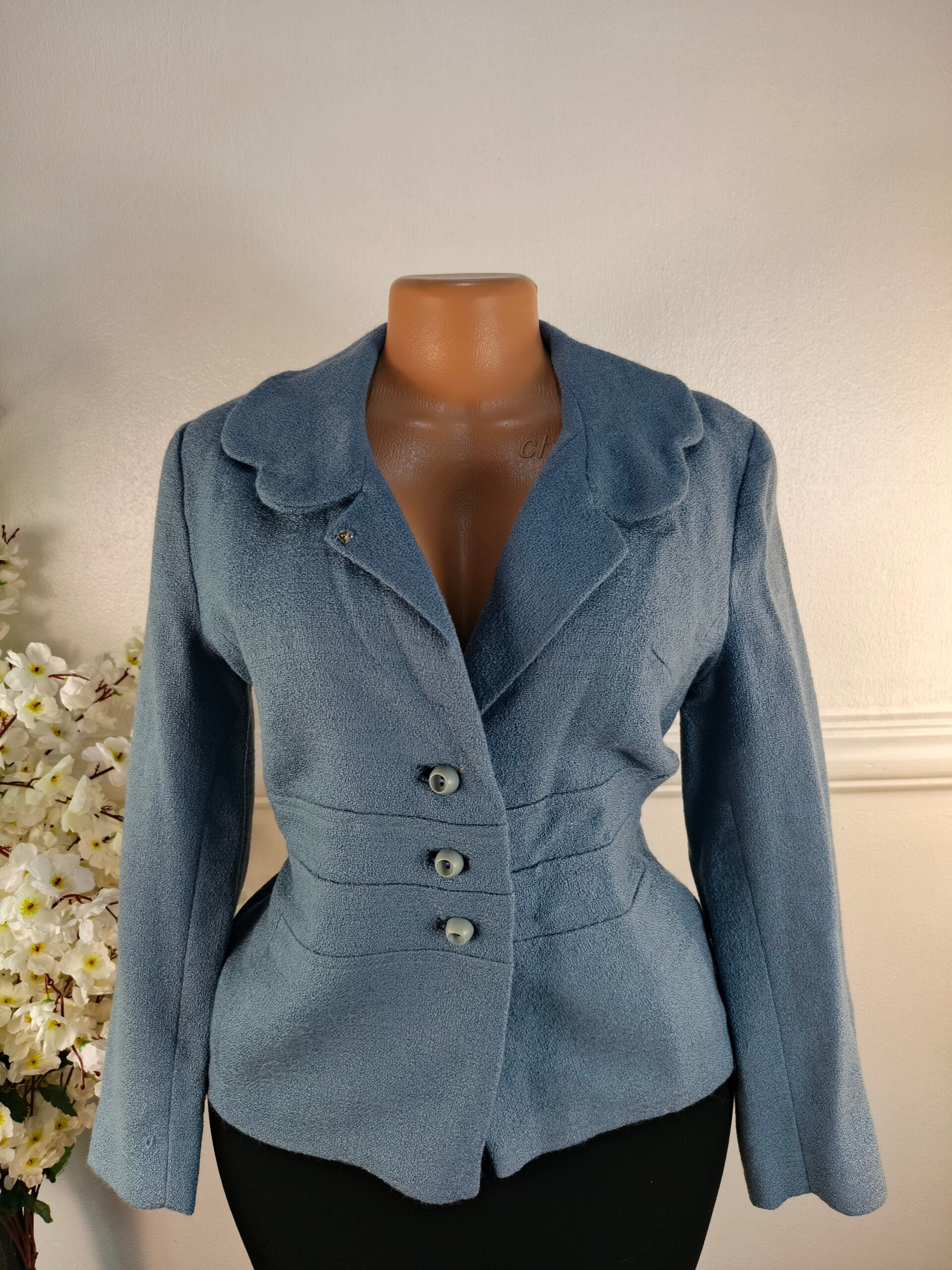 BLAZER UK SIZE 10 [LENGHT 23 INCHES, GRAYISH BLUE] image 0