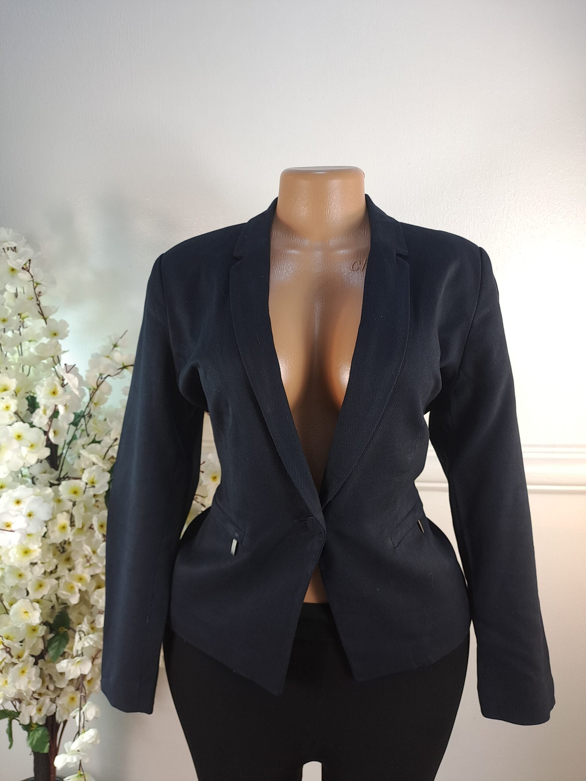 NEXT PETITE UK SIZE 14 [LENGTH 25 INCHES, NAVY BLUE] image 0