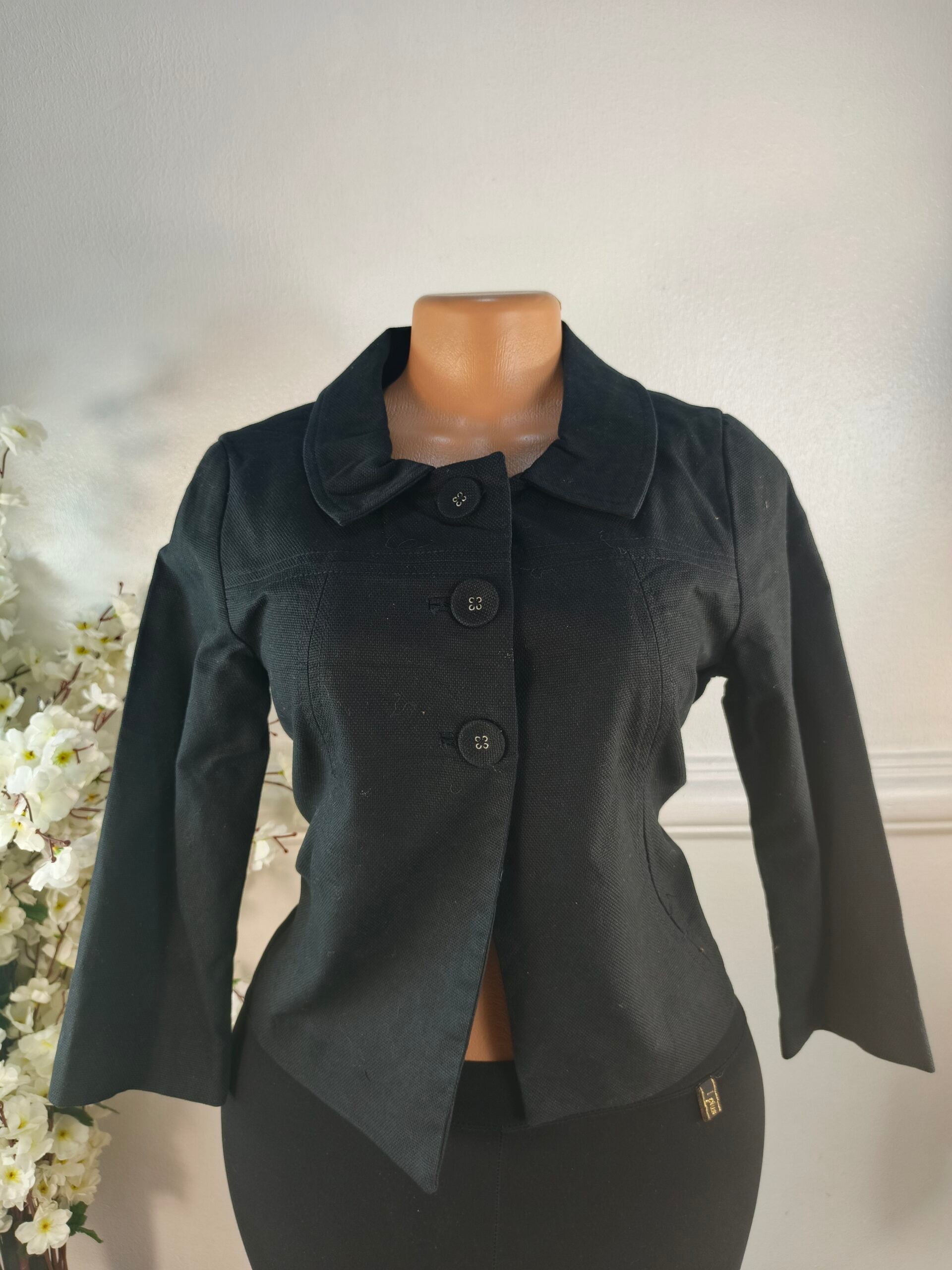 H&amp;M UK SIZE 10 [LENGHT 28 INCHES, BLACK] image 0