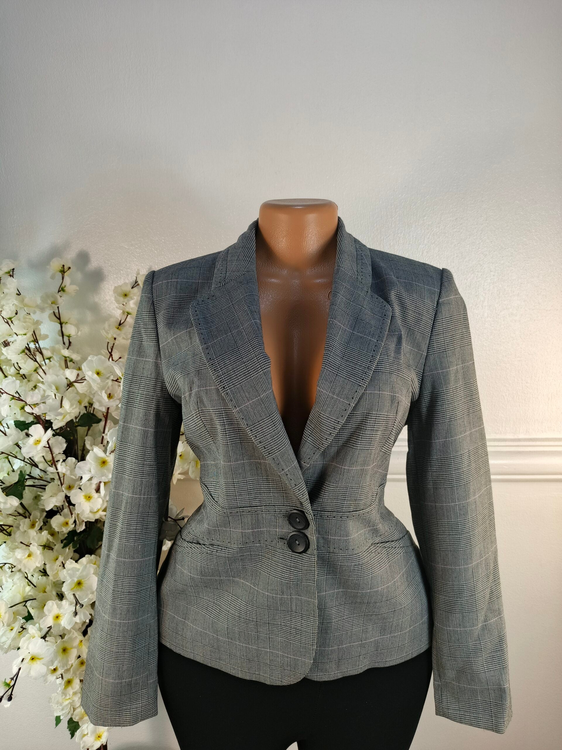 NEXT PETITE UK SIZE 10 [LENGTH 25 INCHES, CHECKERS] image 0