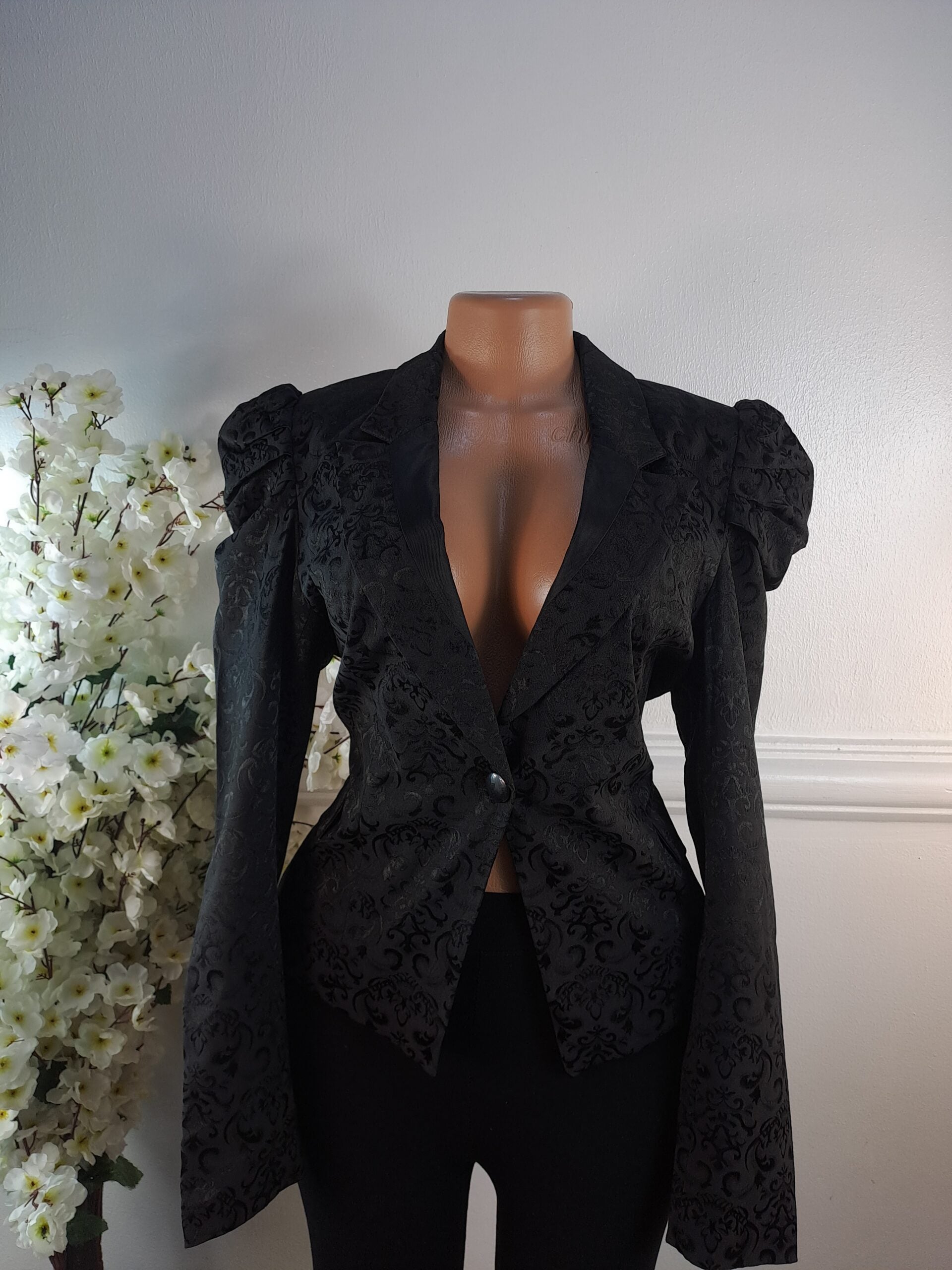 GREEN HOUSE UK SIZE 12 [LENGTH 24 INCHES, BLACK] image 0