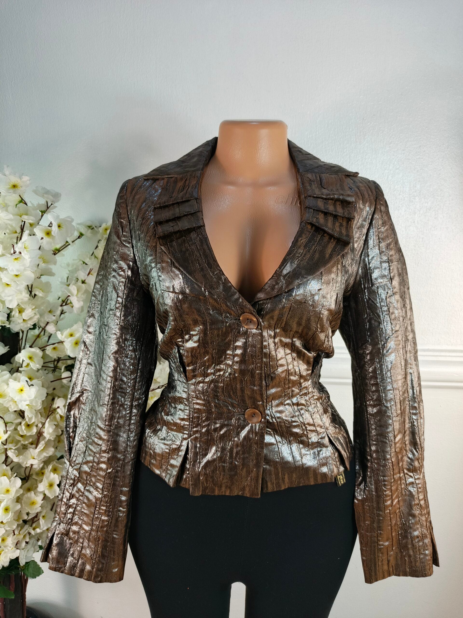 CONTESSA UK SIZE 10 [LENGTH 21 INCHES, BROWN] image 0