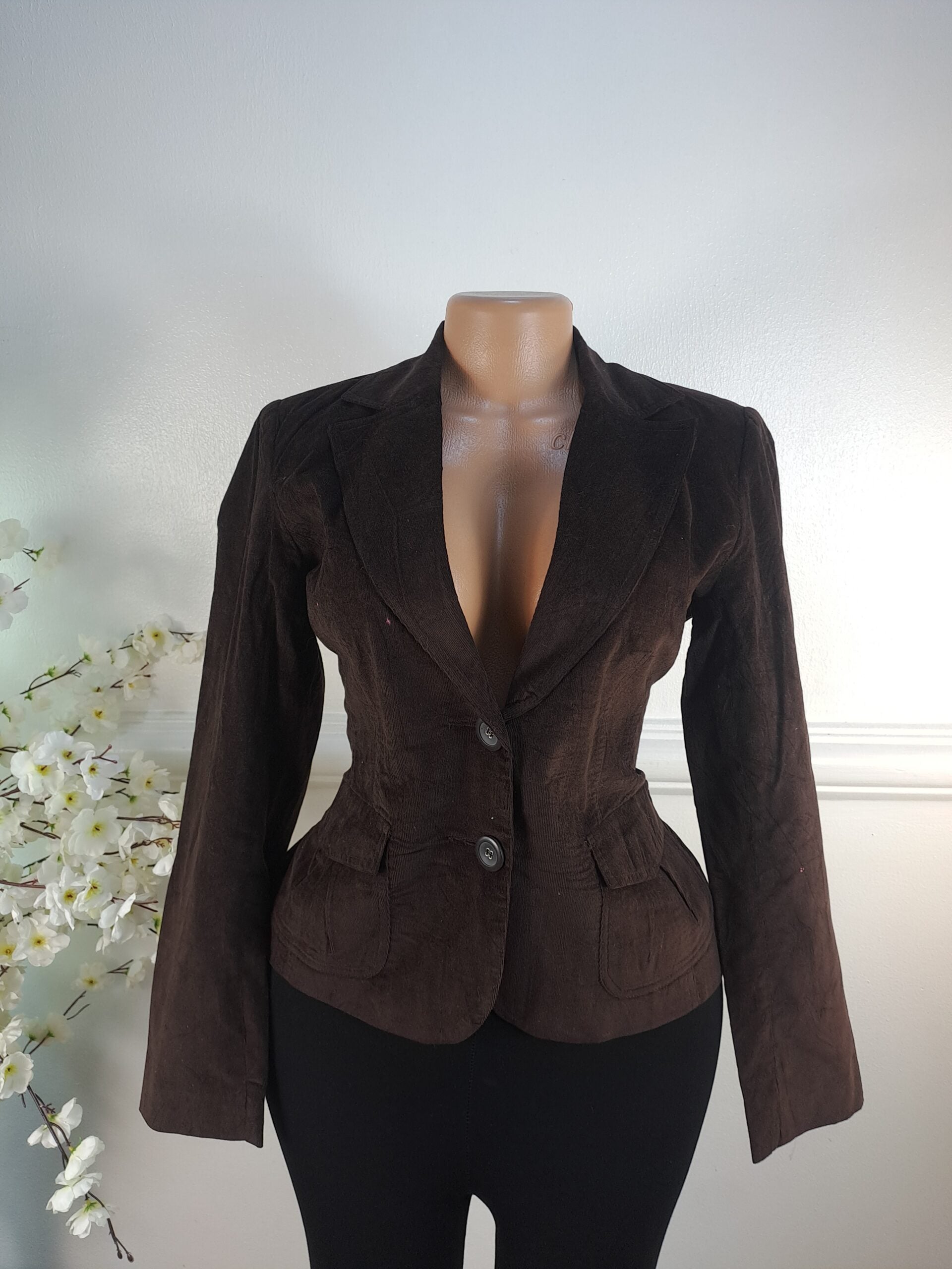NEW LOOK UK SIZE 10 [LENGTH 24 INCHES, BROWN] image 0