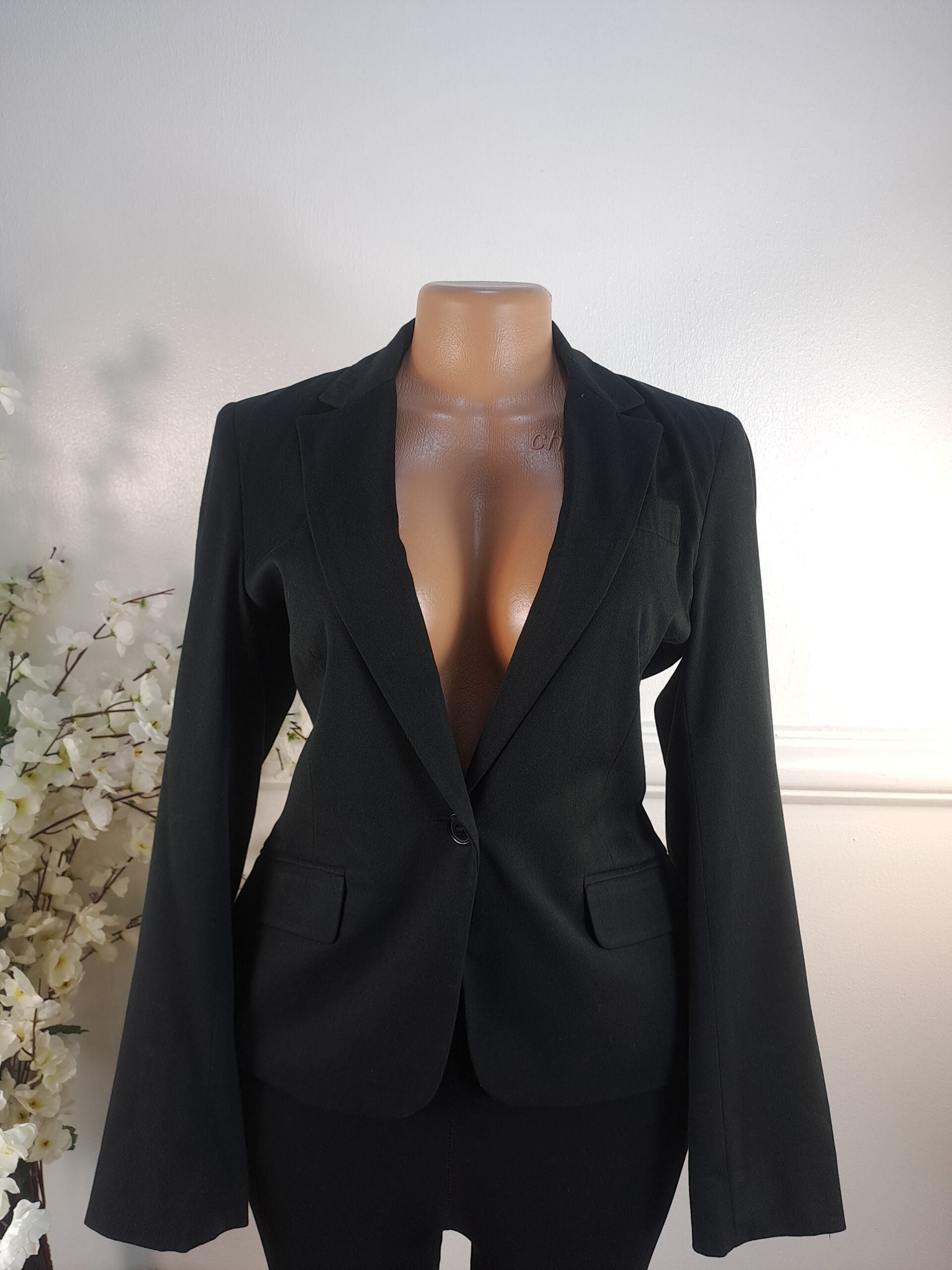 WAREHOUSE UK SIZE 12 [LENGHT 23 INCHES, BLACK] image 0