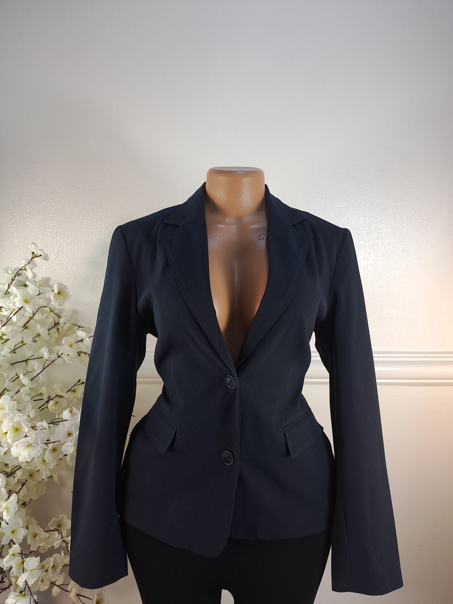STYLE COLLECTION UK SIZE 12 [LENGTH 26 INCHES, NAVY BLUE] image 0