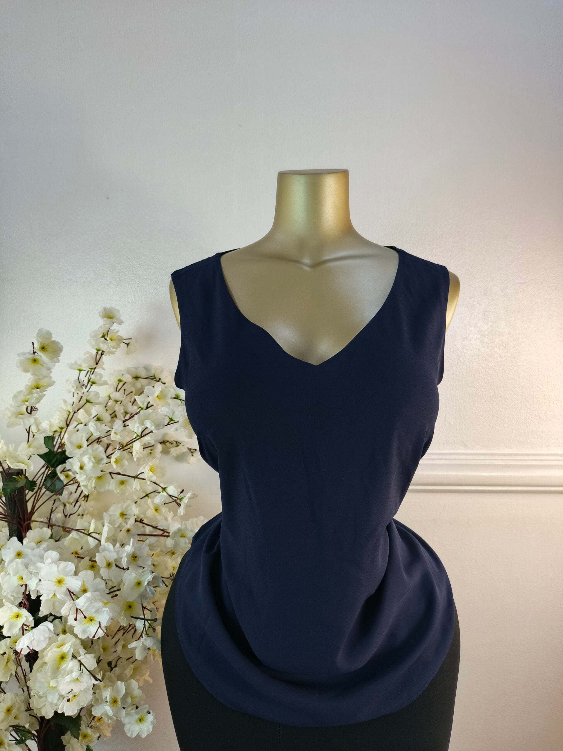 TOP UK SIZE 14 [NAVY BLUE] image 0
