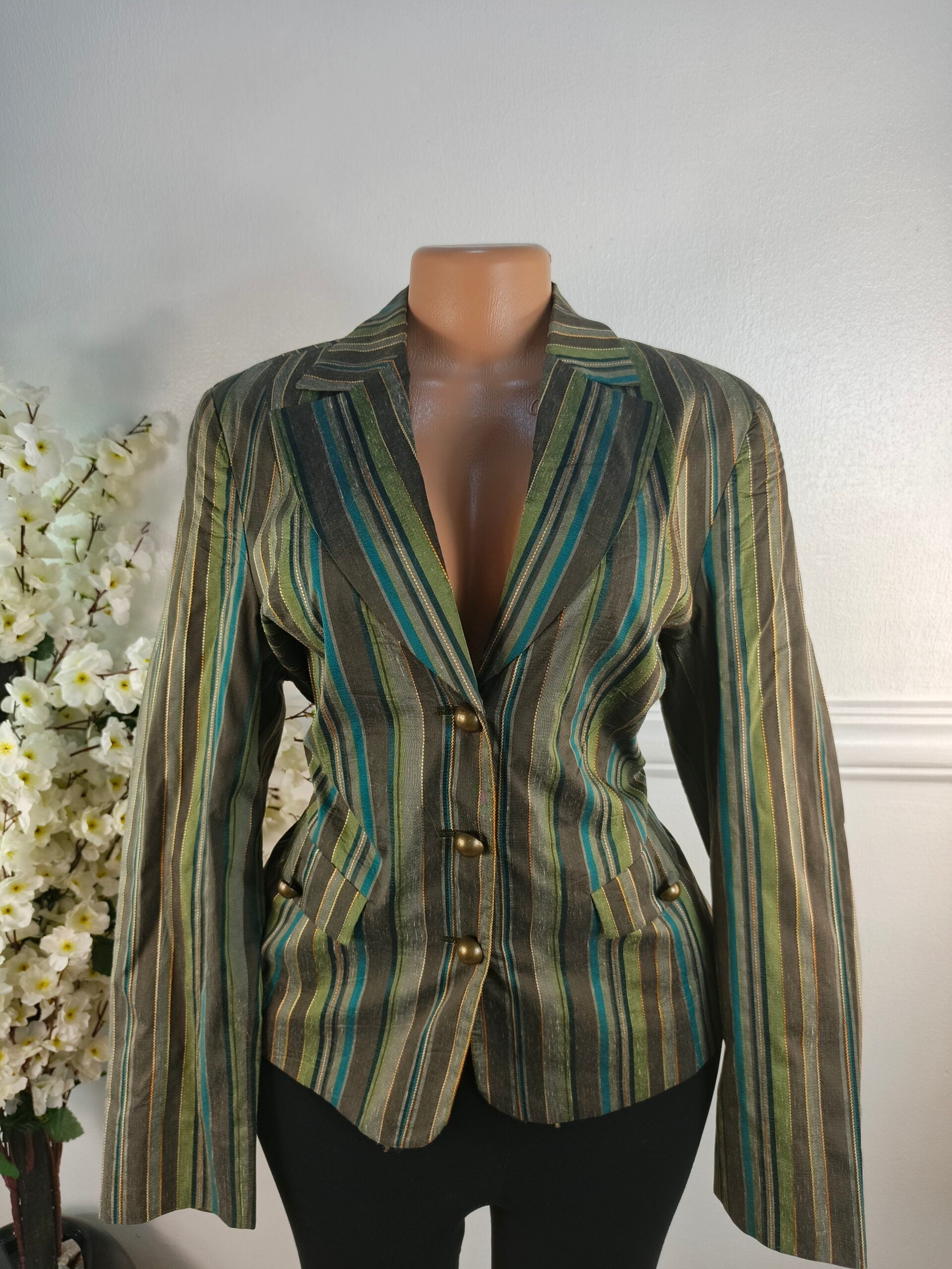 BIBA UK SIZE 12 [LENGTH 26 INCHES, GREEN] image 0