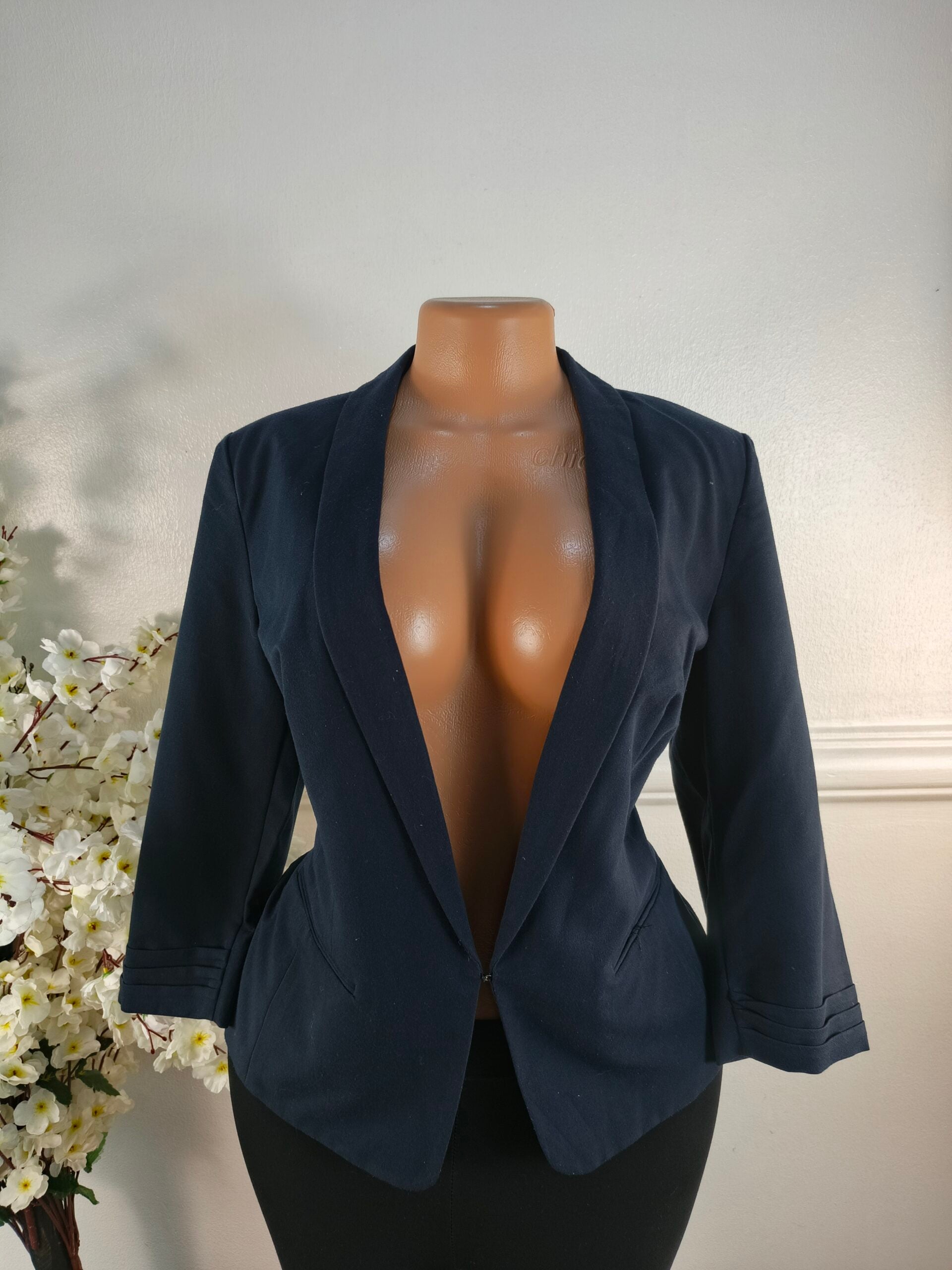 M&amp;S UK SIZE 12 [LENGHT 26 INCHES, NAVY BLUE] image 0