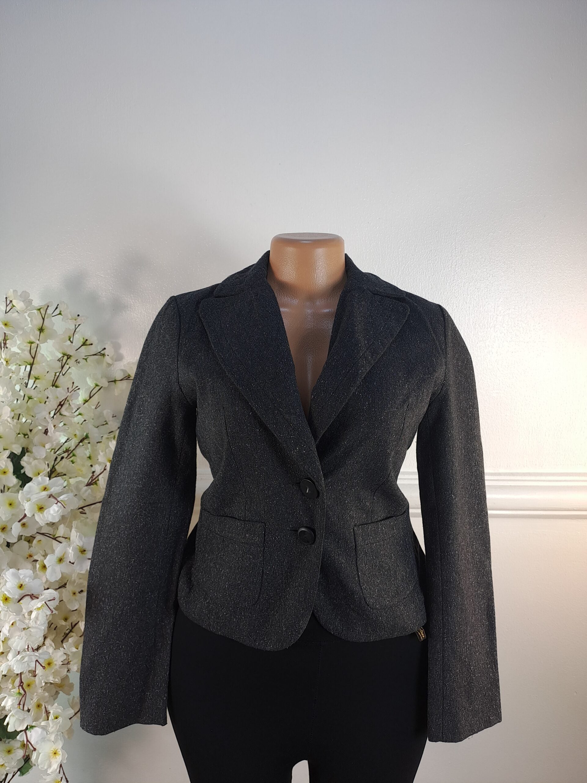 BLAZER UK SIZE 10 [LENGTH 22 INCHES, ASH] image 0