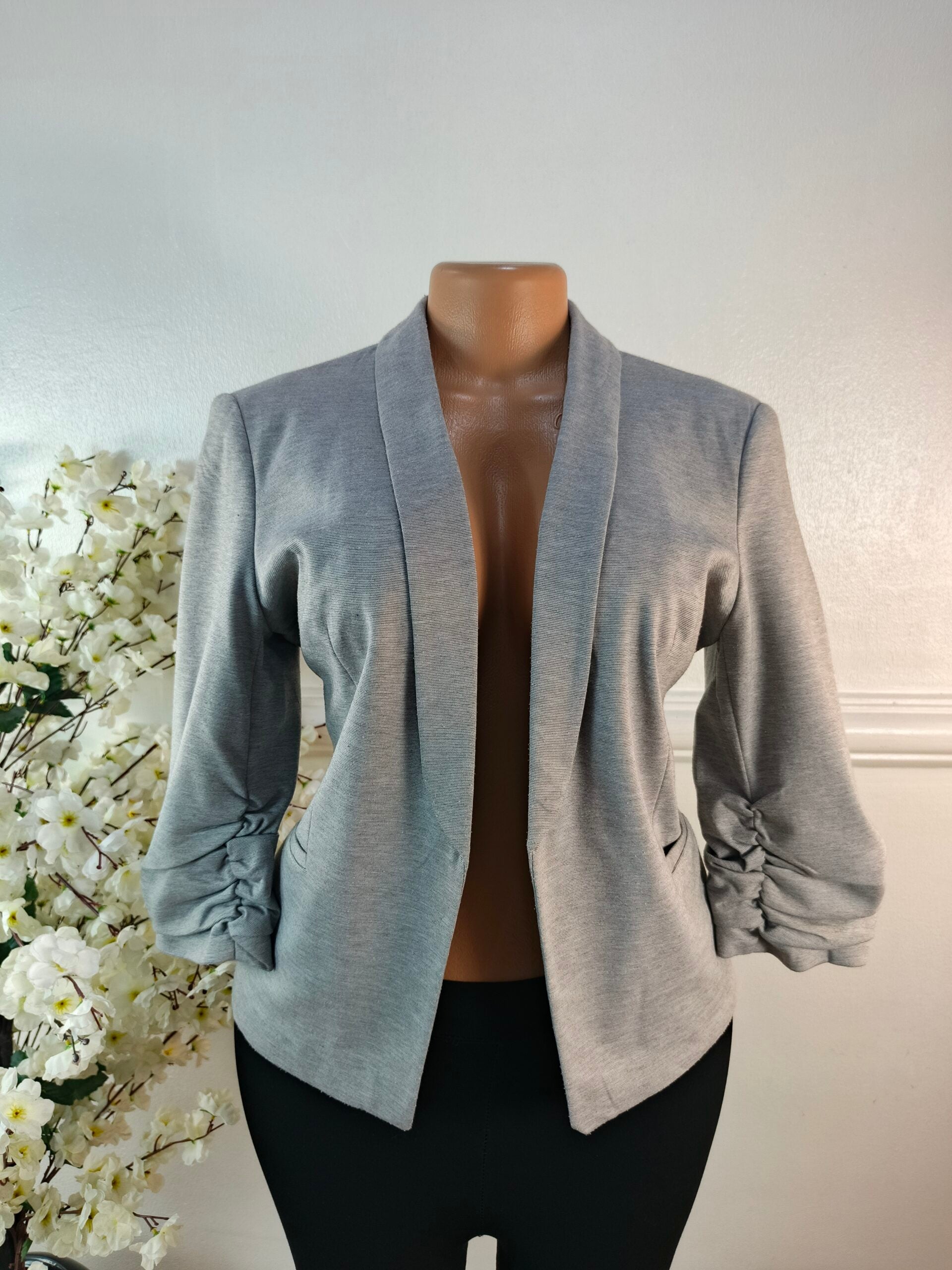 MISS SELFRIDGE UK SIZE 10 [LENGTH 24 INCHES, GREY] image 0